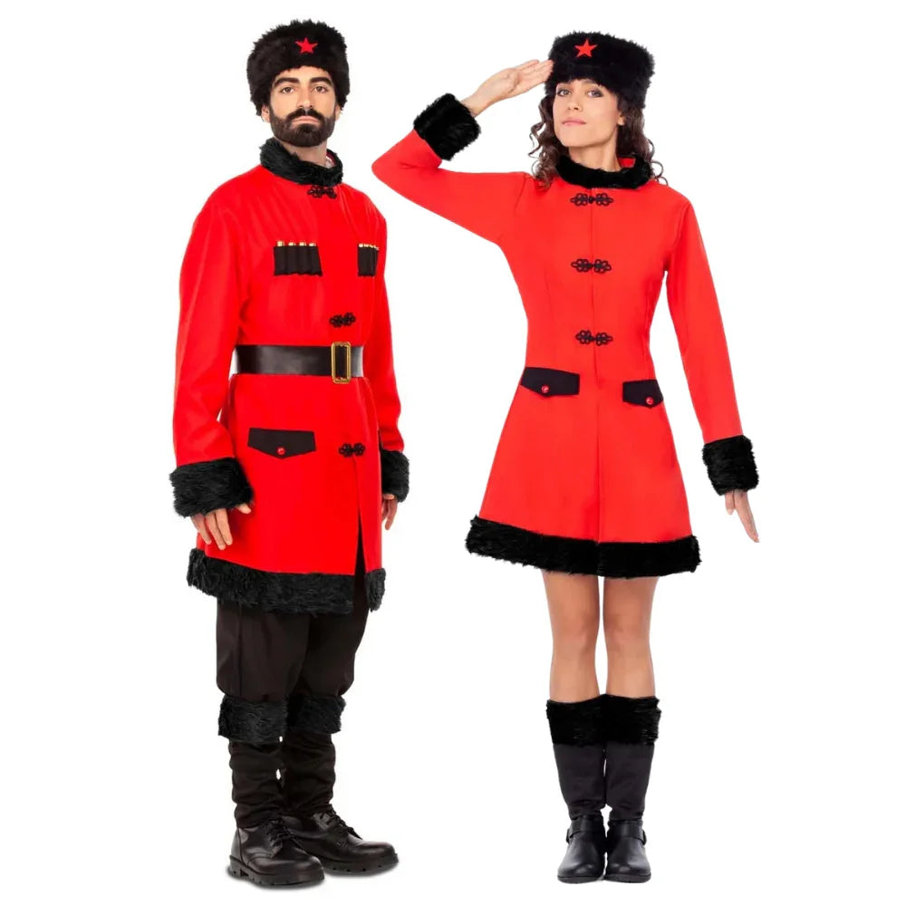 Disfraces en Pareja de Rusos Soviéticos Rusos Disfraces Simon