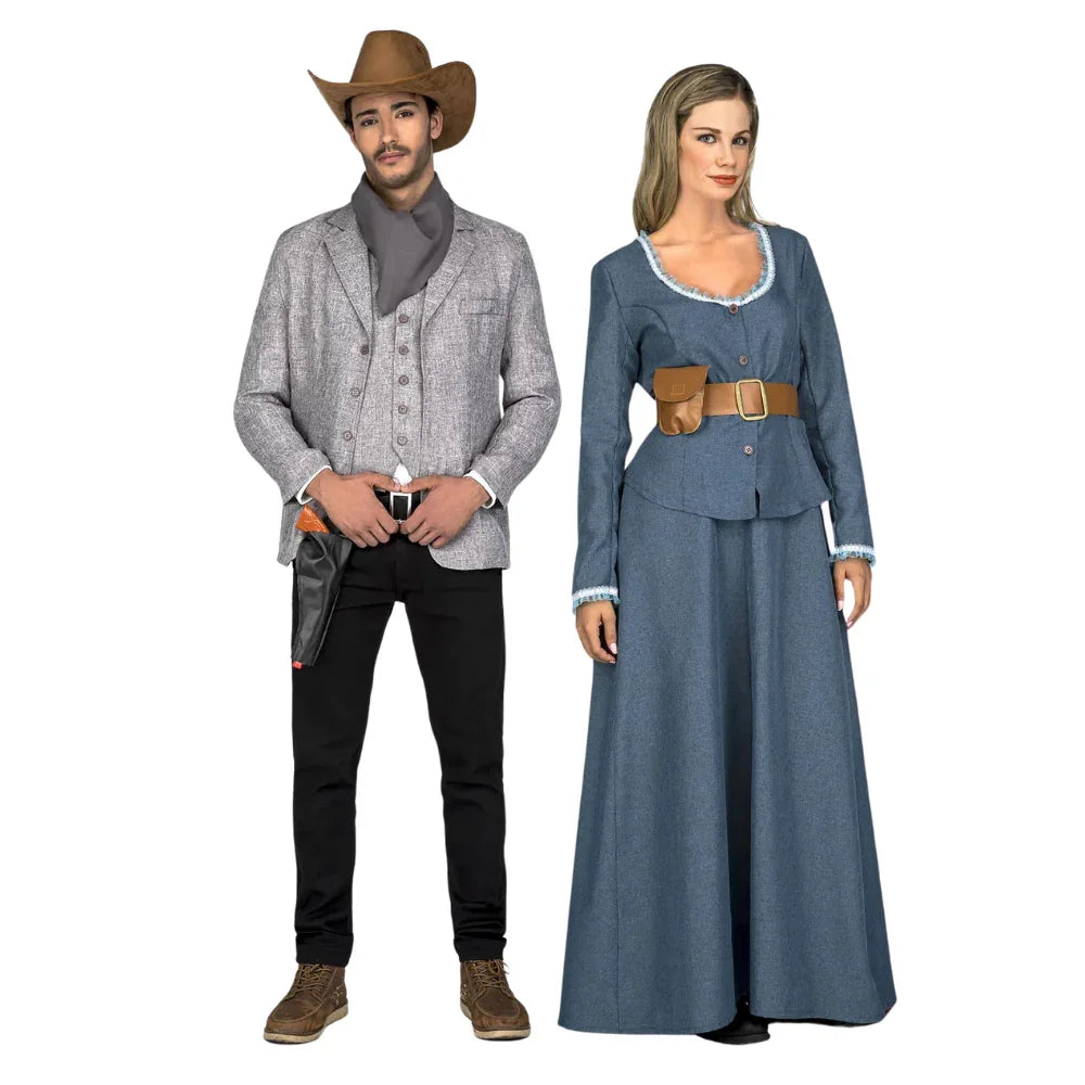 Disfraces en Pareja de Vaqueros Teddy y Dolores Westworld Westworld Disfraces Simon