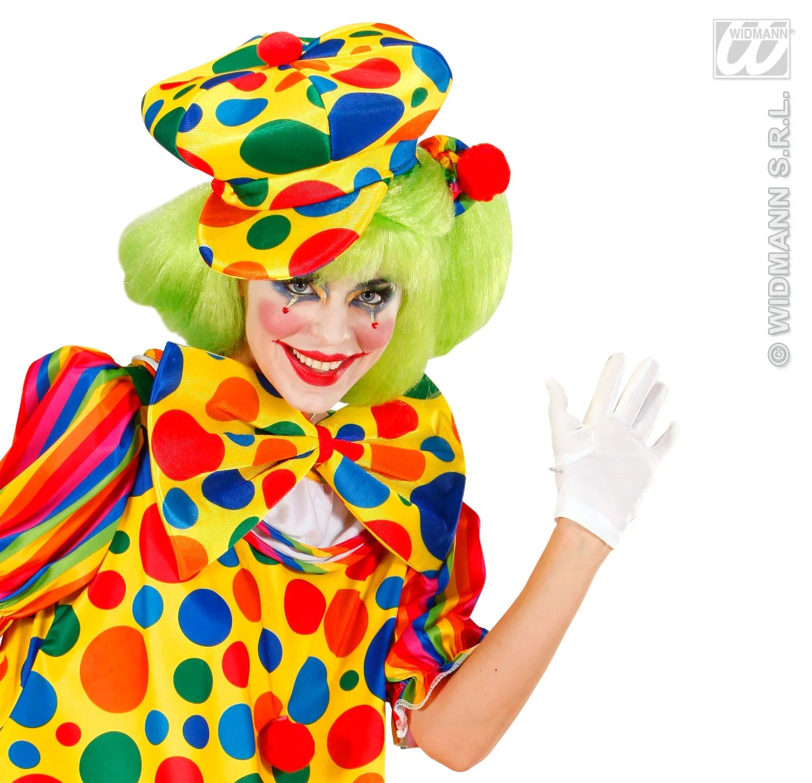 Pajarita de lunares de colores COMPLEMENTOS Widmann