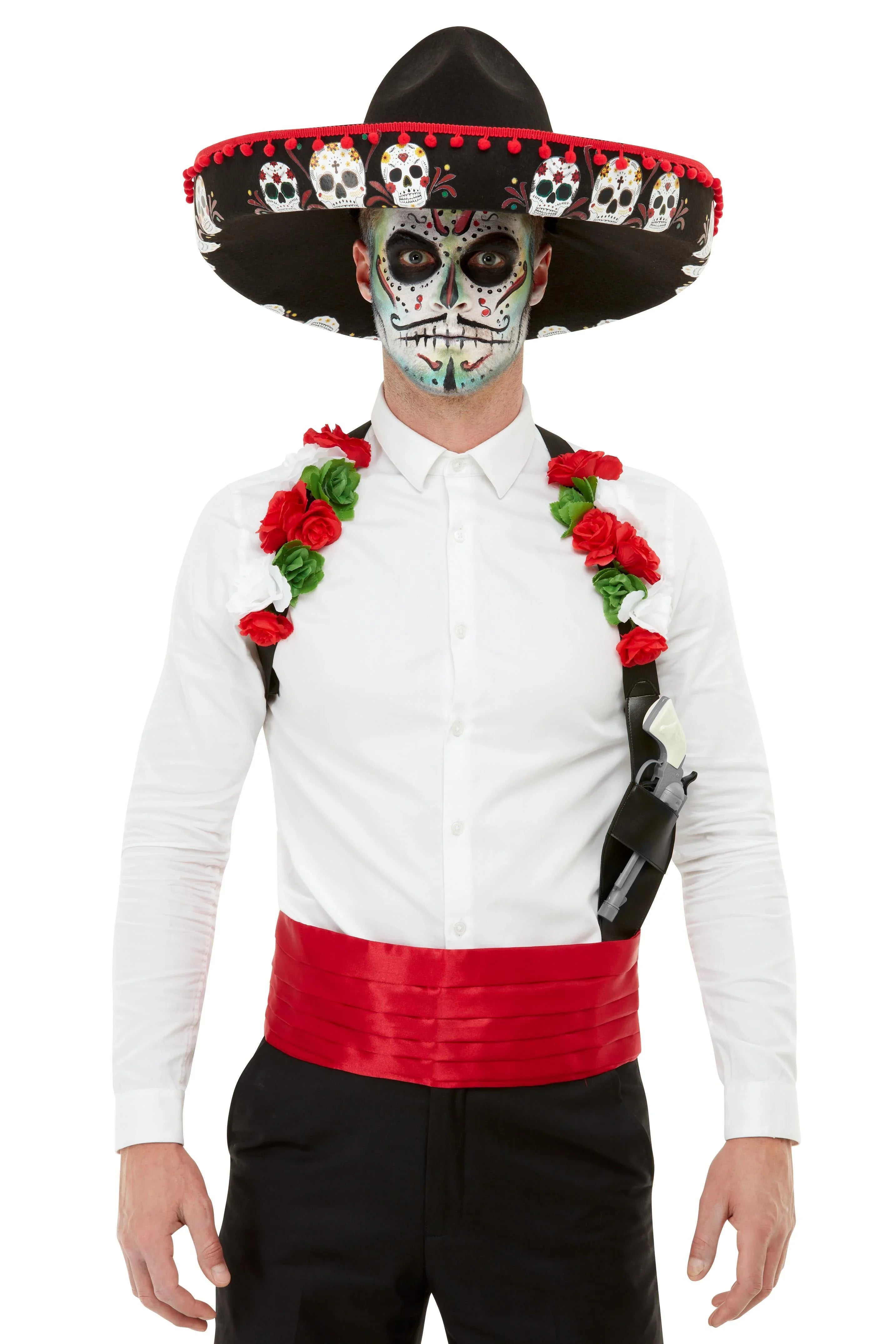 Kit de Muerte Mexicana para Hombre Catrina Smiffys