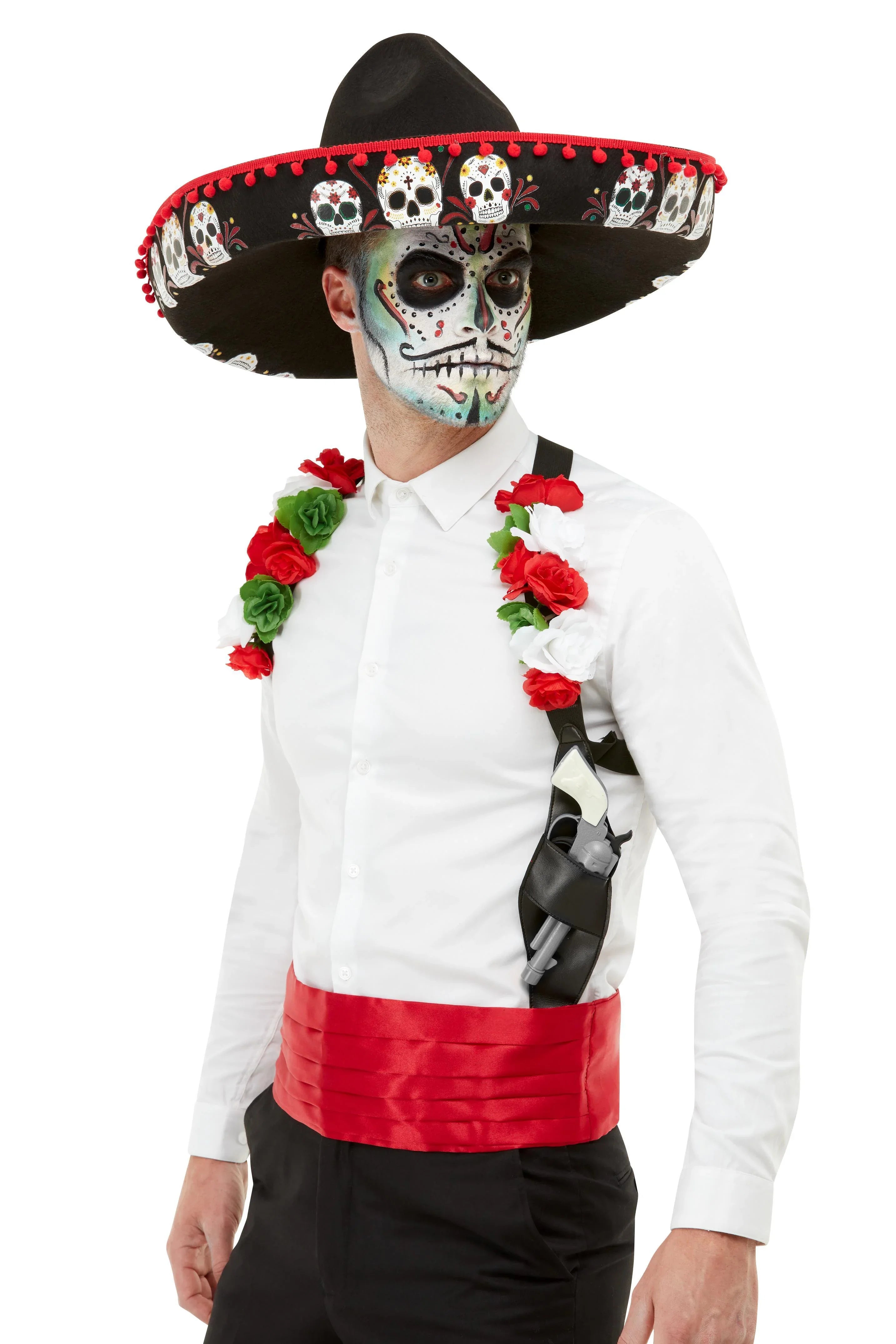 Kit de Muerte Mexicana para Hombre Catrina Smiffys
