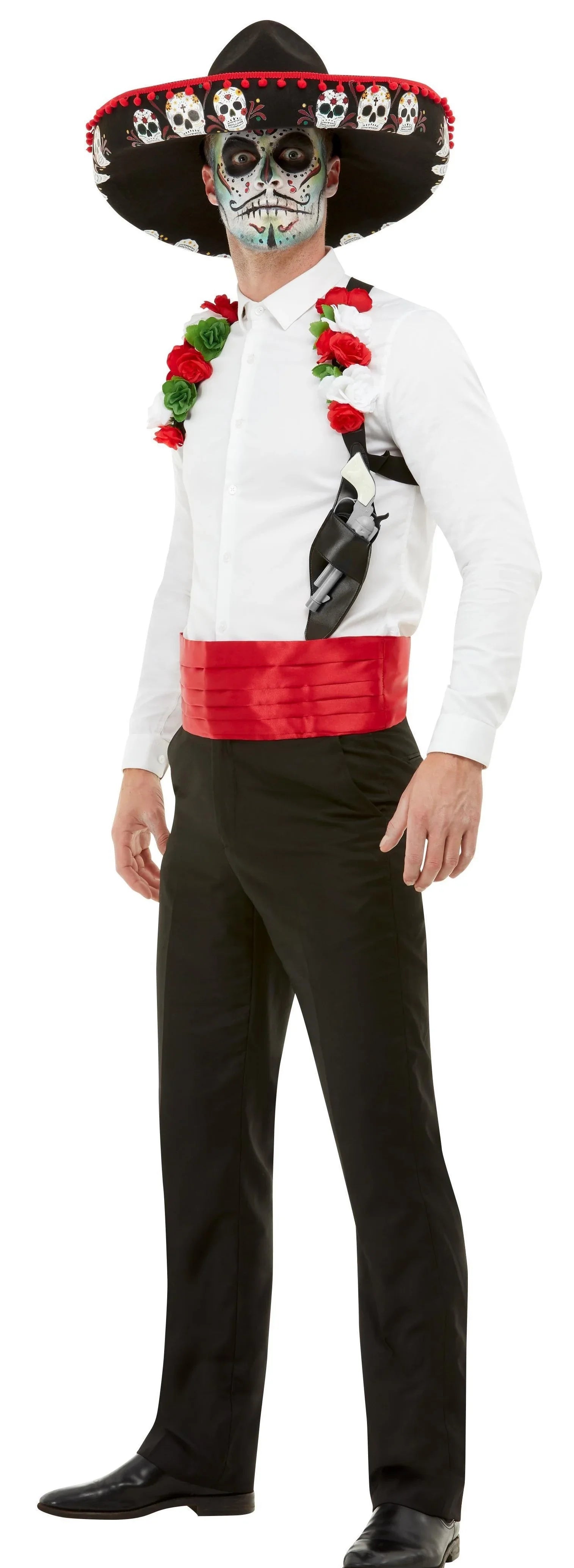 Kit de Muerte Mexicana para Hombre Catrina Smiffys