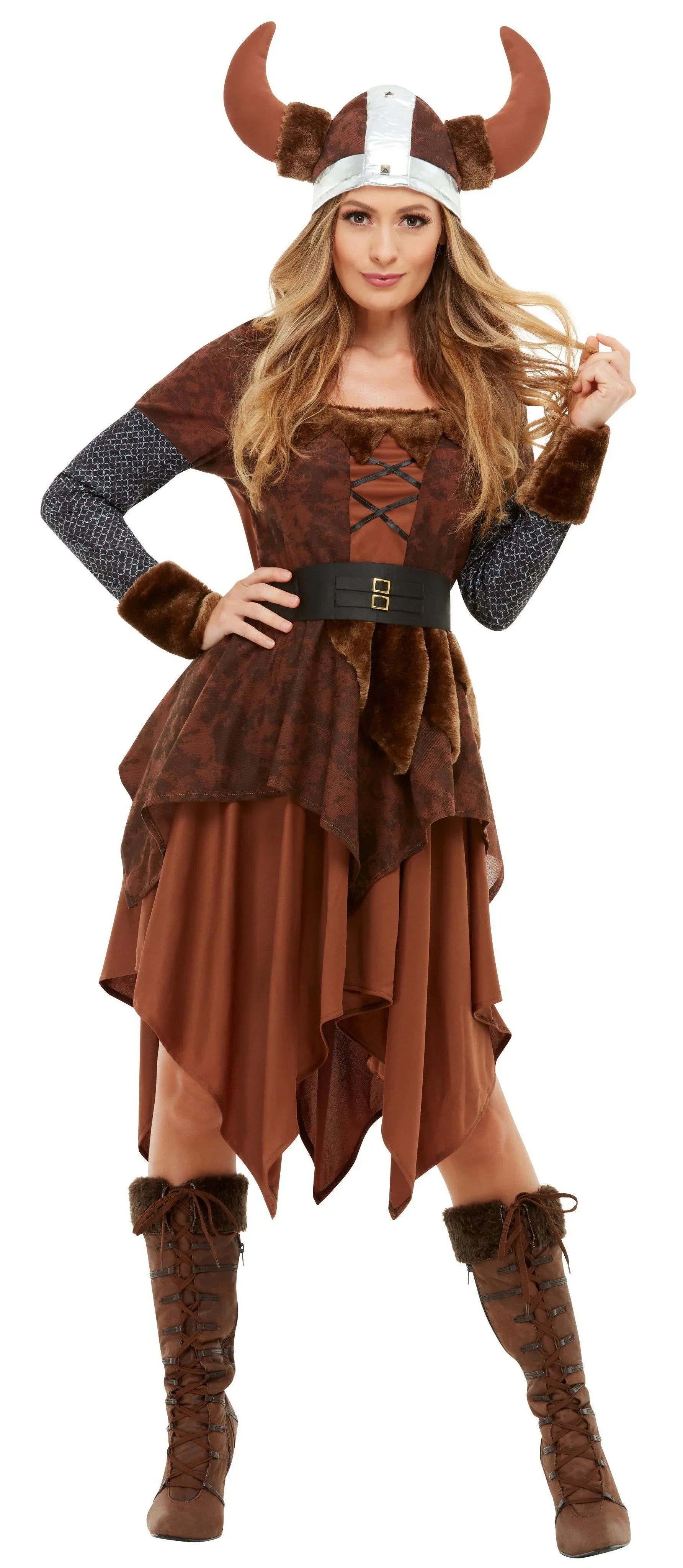 Disfraz de Valquiria Vikinga para Mujer Vikingos Smiffys