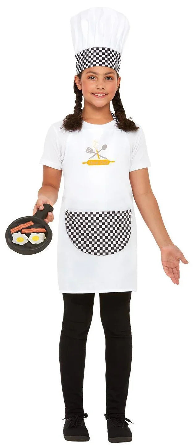 Disfraz de Cocinero con Sartén Infantil Cocineros Smiffys