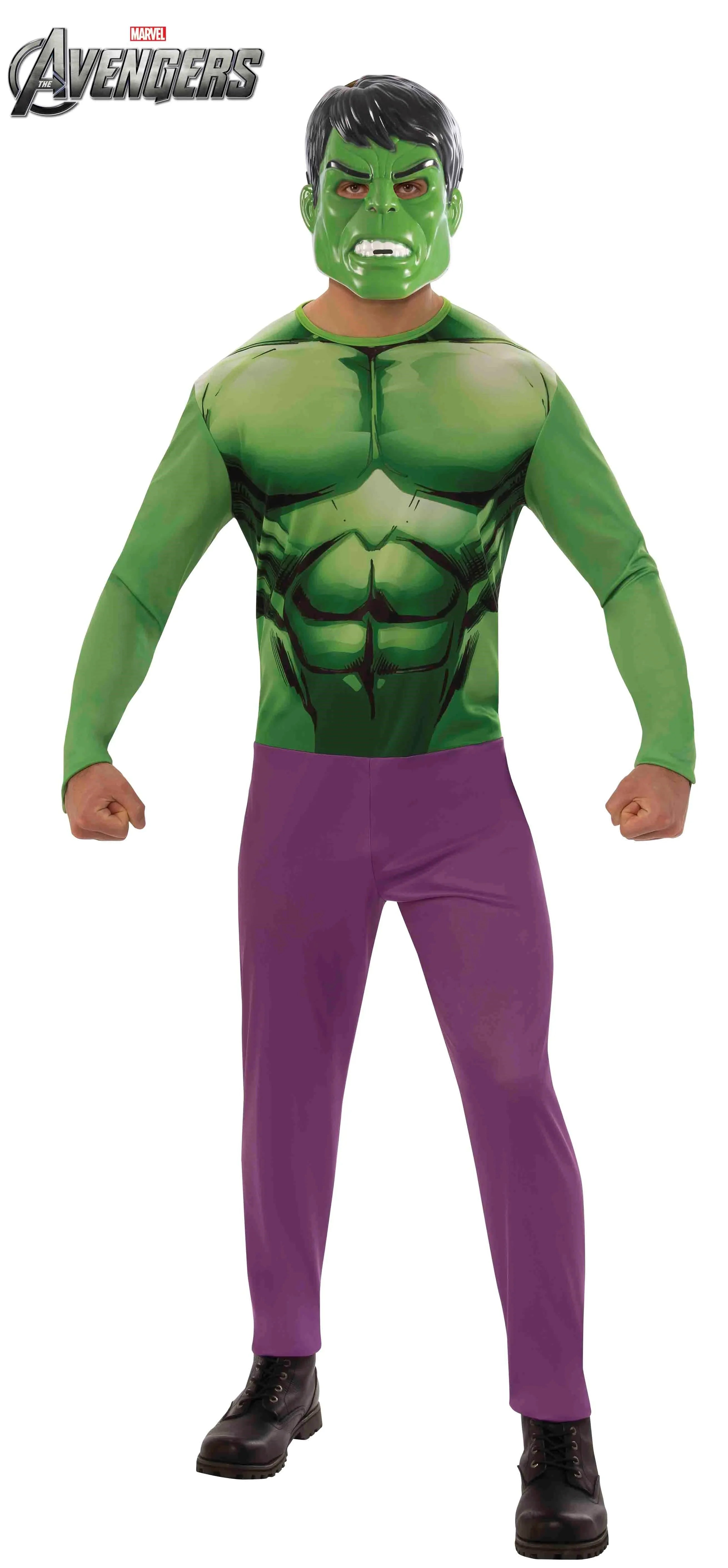 Disfraz de Hulk Los Vengadores para Hombre Hulk Rubies