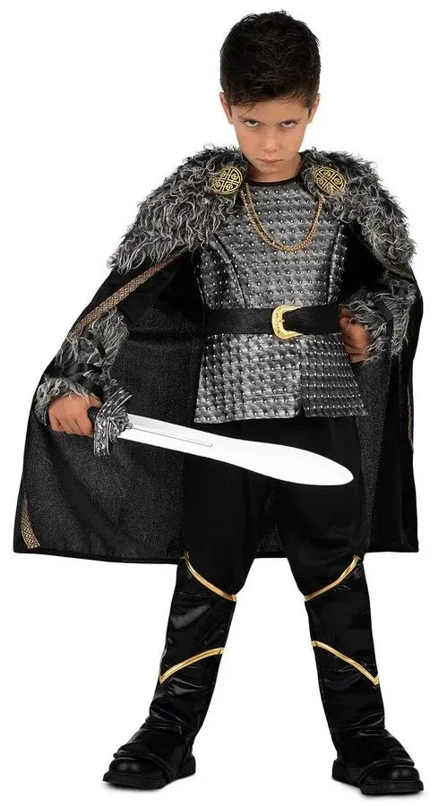 Disfraces para Grupo de Vikingos Negros con Capa Vikingo Disfraces Simon