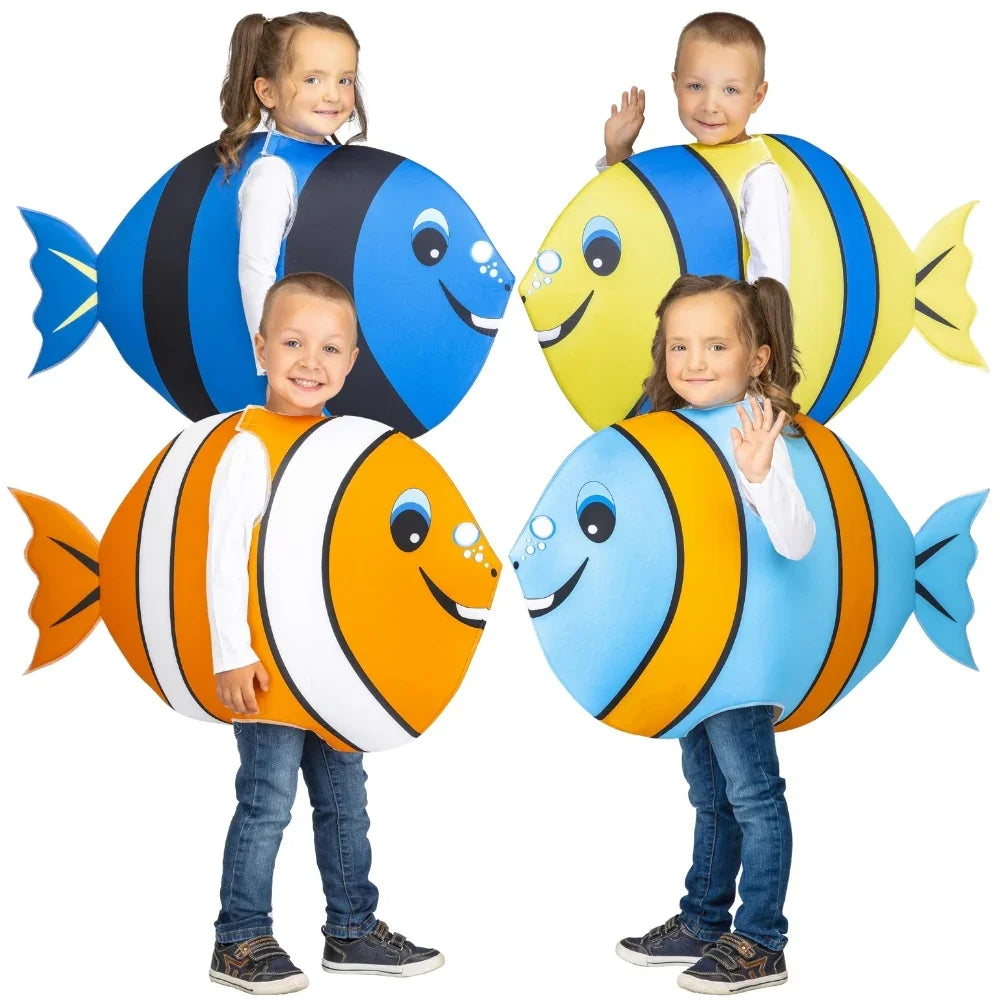 Disfraces para Grupo de Peces de Colores Infantiles Peces y Animales Marinos Disfraces Simon