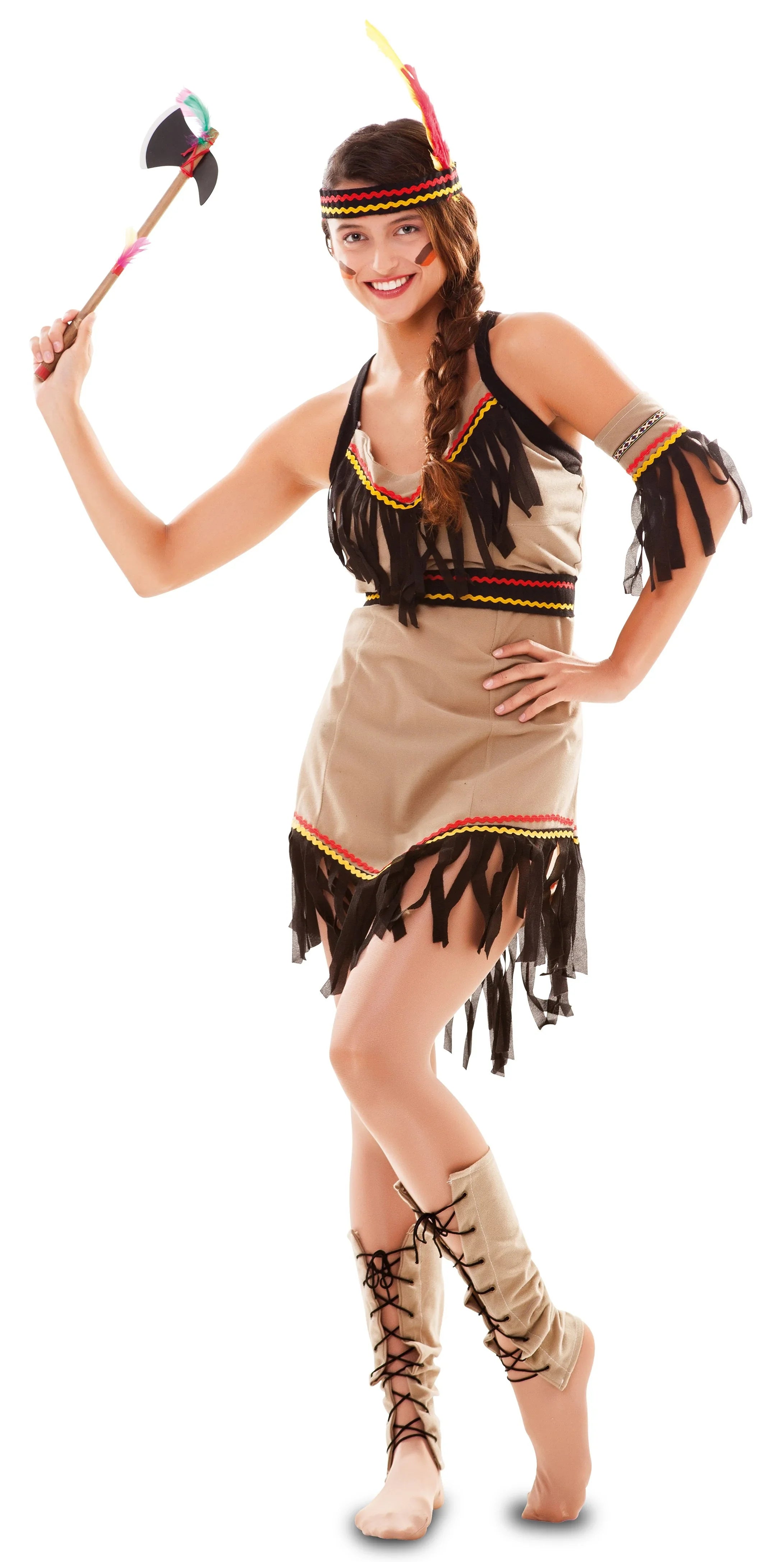 Disfraz de India Sioux para Mujer Indio EuroCarnavales