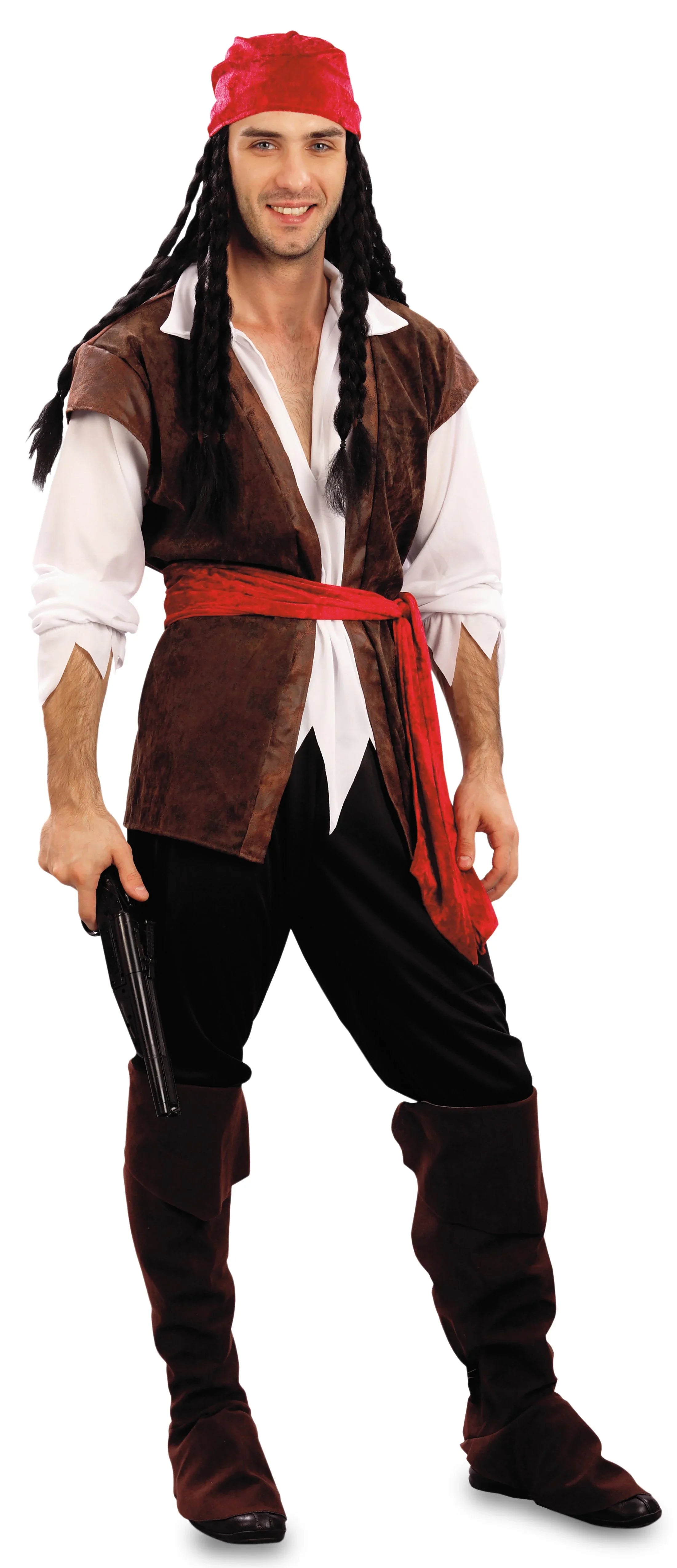 Disfraz de Pirata del Mar Caribe para Hombre Piratas EuroCarnavales