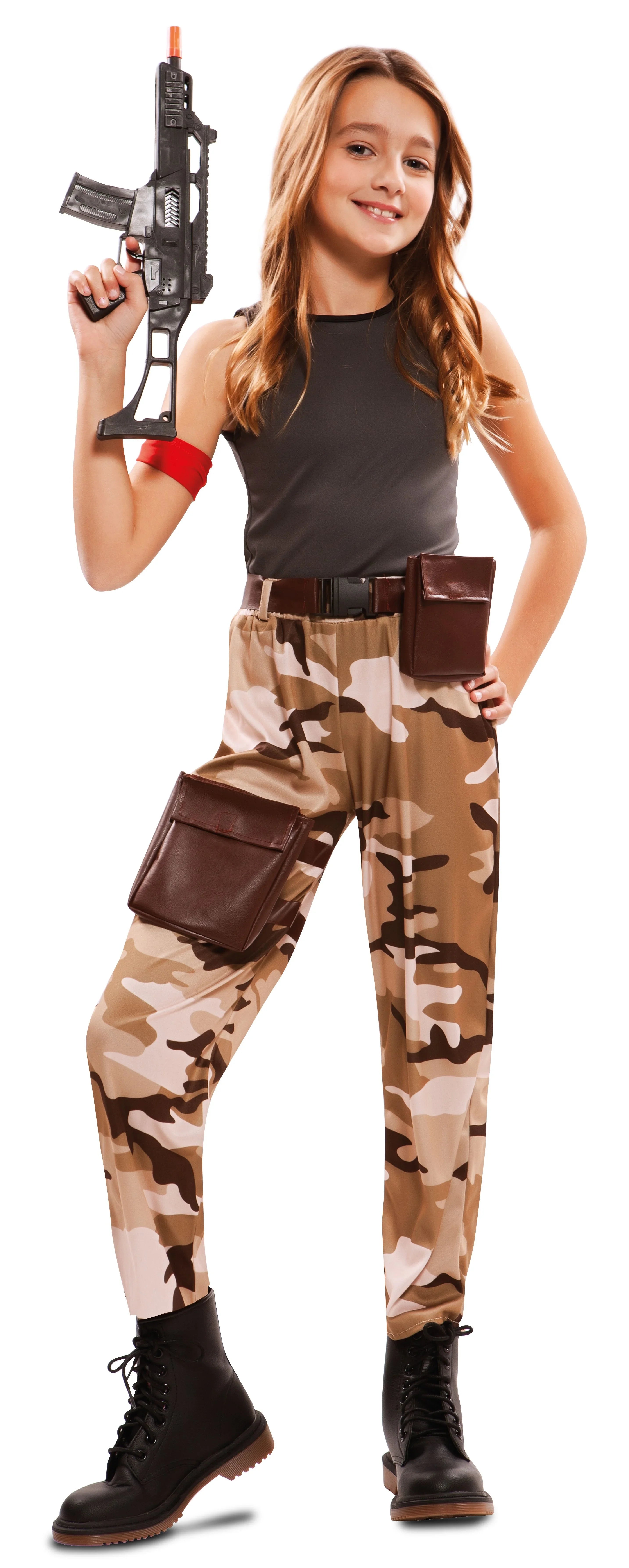 Disfraz de Soldado Fortnite para Niña Fortnite EuroCarnavales