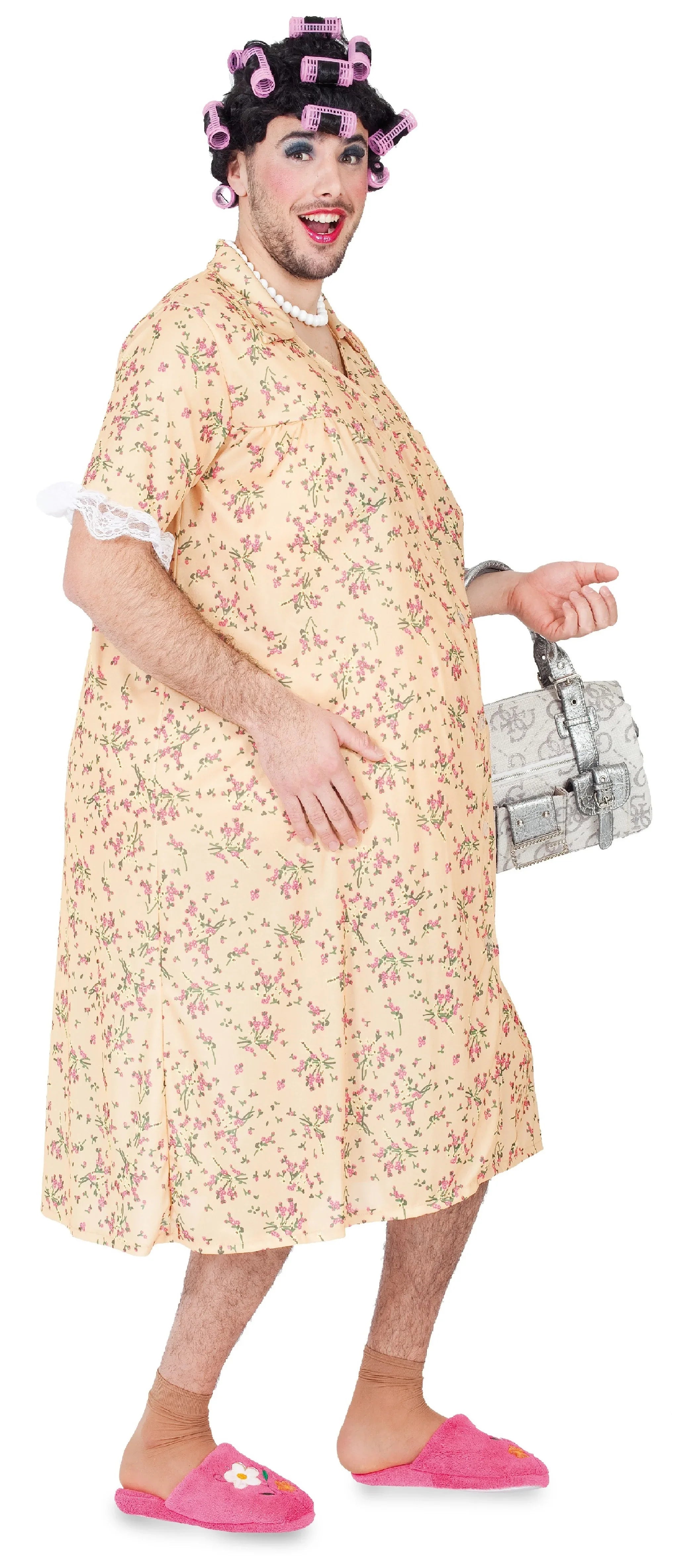 Disfraz de Abuela Exhibicionista para Hombre Disfraces Originales EuroCarnavales