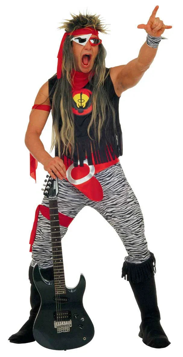 Disfraz de Rock Star para Hombre Adultos Widmann