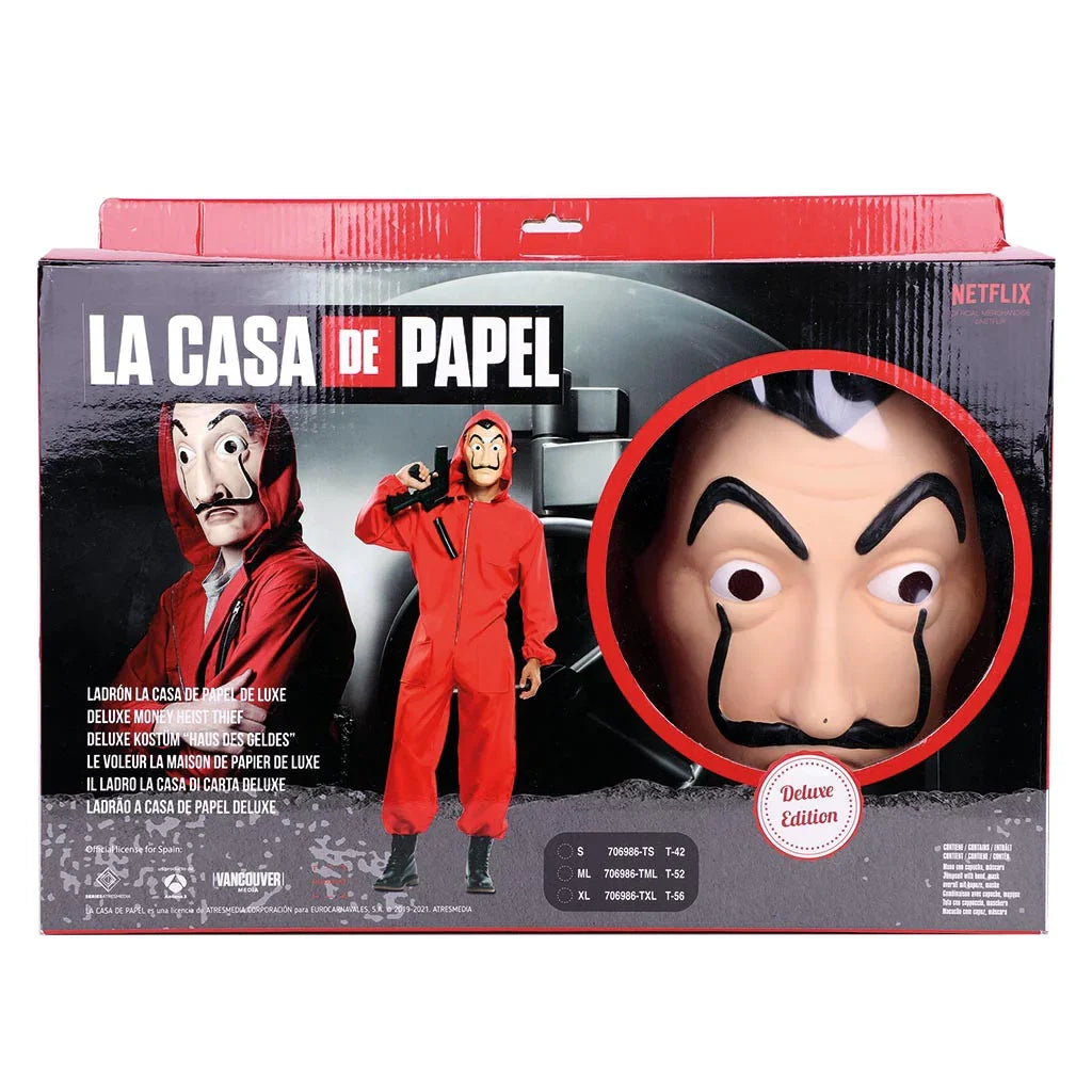 Disfraz de La Casa de Papel Premium para Adulto La Casa de Papel EuroCarnavales