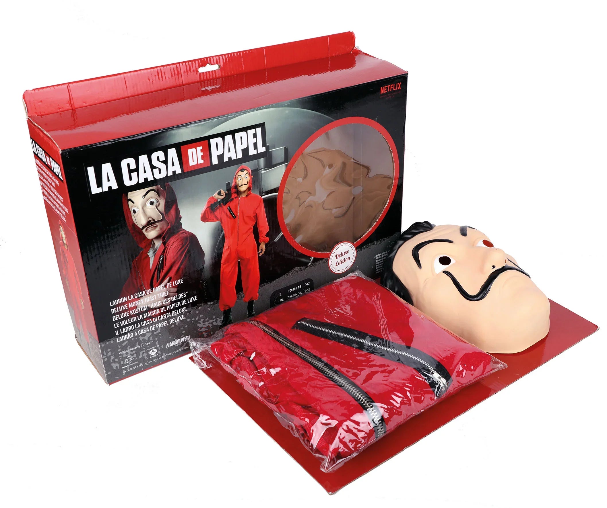 Disfraz de La Casa de Papel Premium para Adulto La Casa de Papel EuroCarnavales