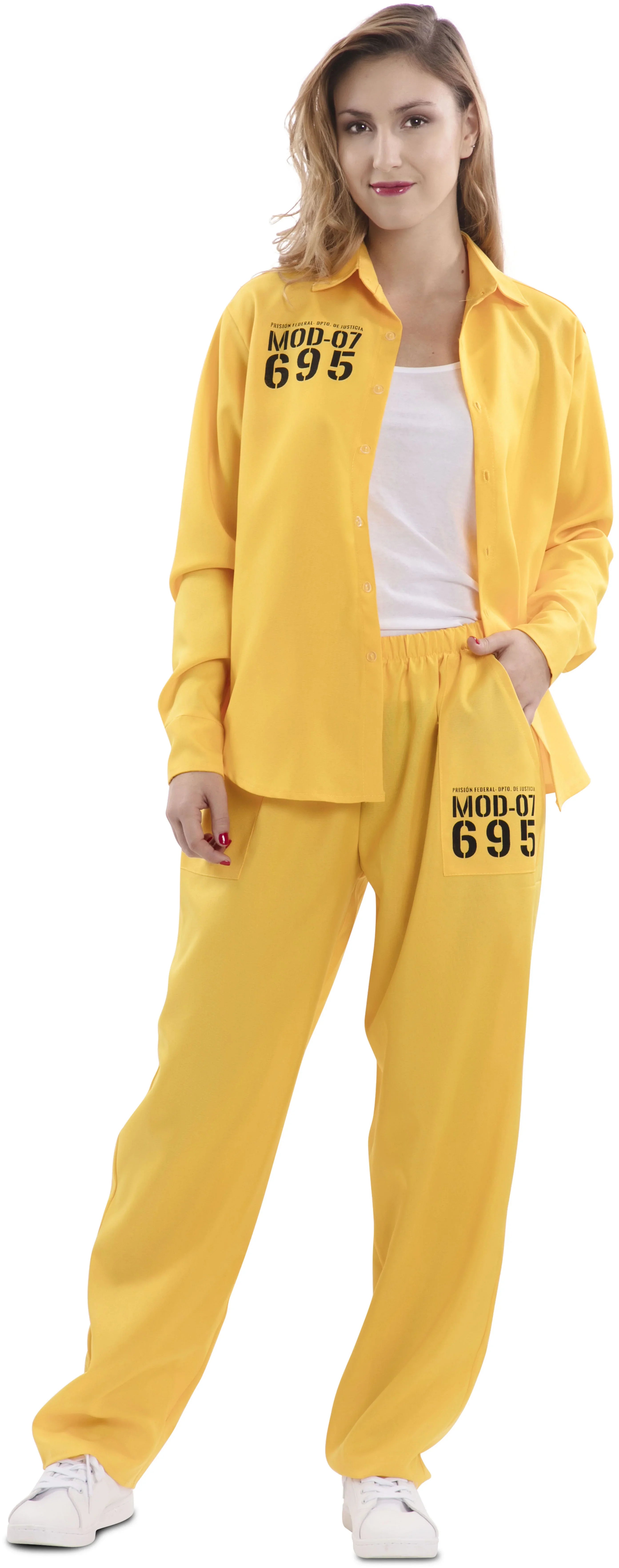 Disfraz de Prisionera Vis a Vis para Mujer Preso EuroCarnavales