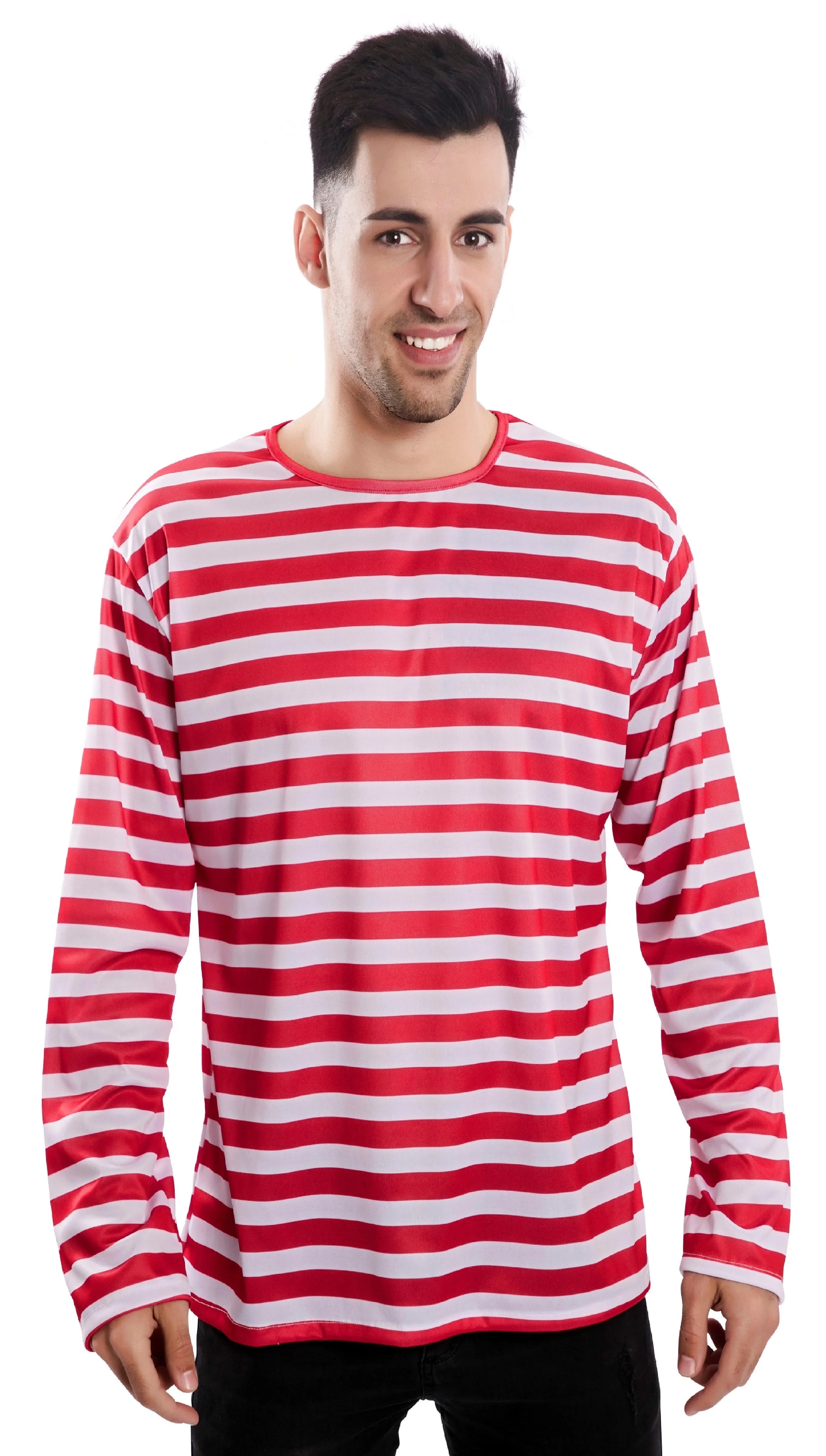 Camiseta de Rayas Rojas y Blancas Chaquetas, Chalecos y Camisas EuroCarnavales M/L