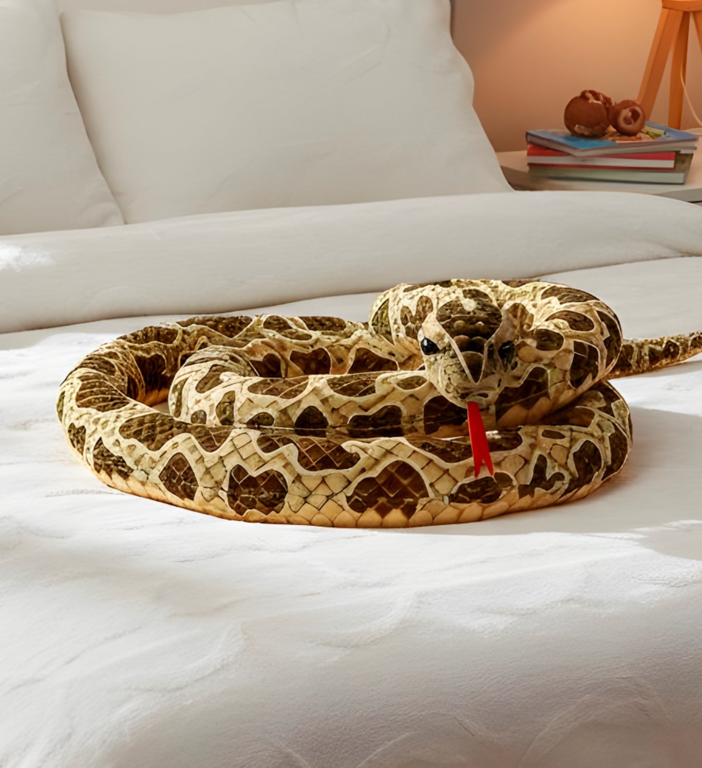 Serpent python en peluche de 200 cm