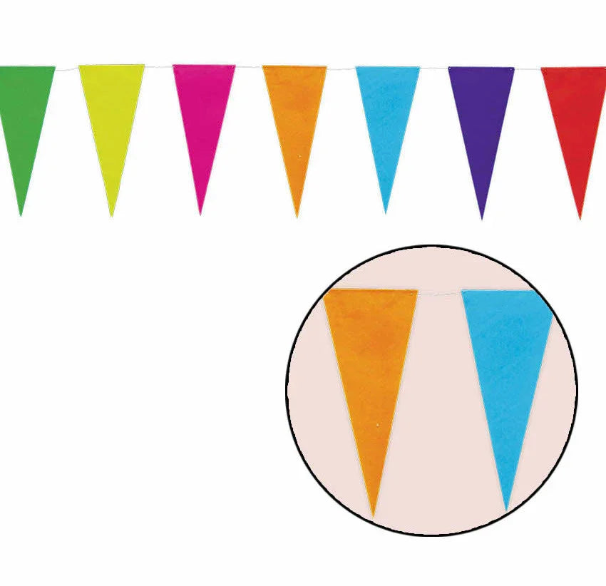 Guirnalda de Banderines de Colores de Papel Decoración Guirca