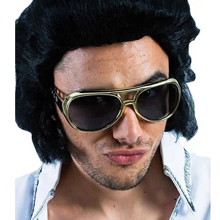 Gafas de Elvis Doradas Elvis EuroCarnavales