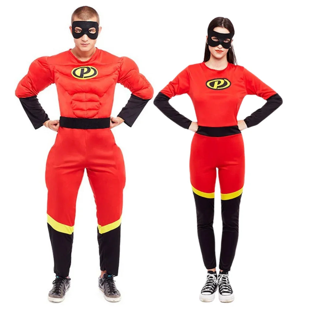 Disfraces en Pareja de Superhéroes Increíbles Los Increíbles Disfraces Simon