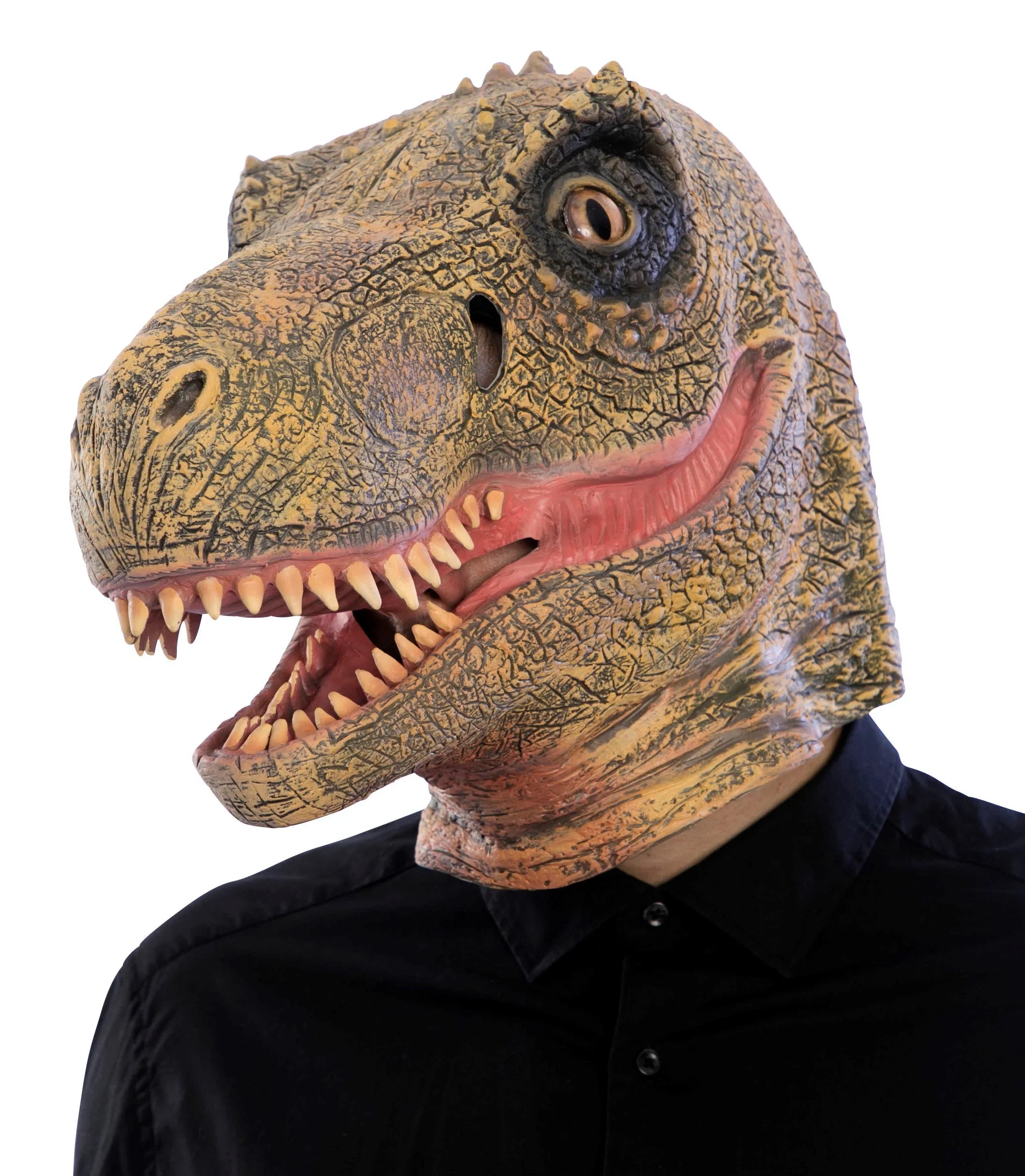 Máscara de Velociraptor con Mandíbula Móvil Dragón y Dinosaurio EuroCarnavales