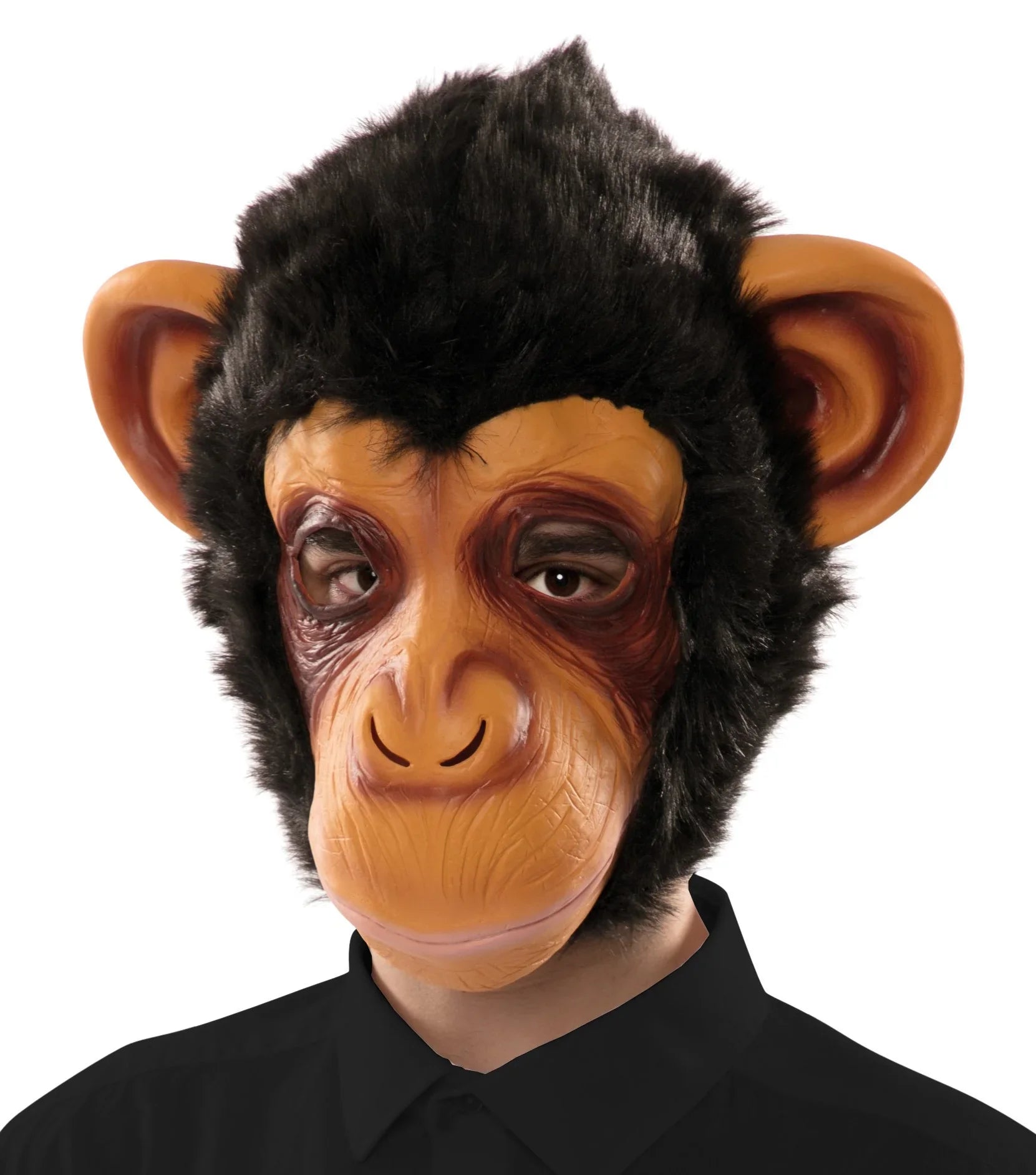 Máscara de Mono de Látex con Pelo Mono y Gorila EuroCarnavales