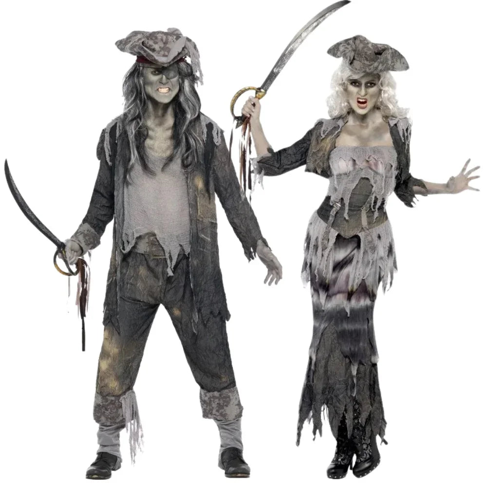 Disfraces en Pareja de Piratas Fantasma Fantasmas Disfraces Simon
