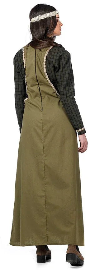 Disfraz de Doncella Medieval Premium para Mujer Princesas y Damas Medievales Limit Sport