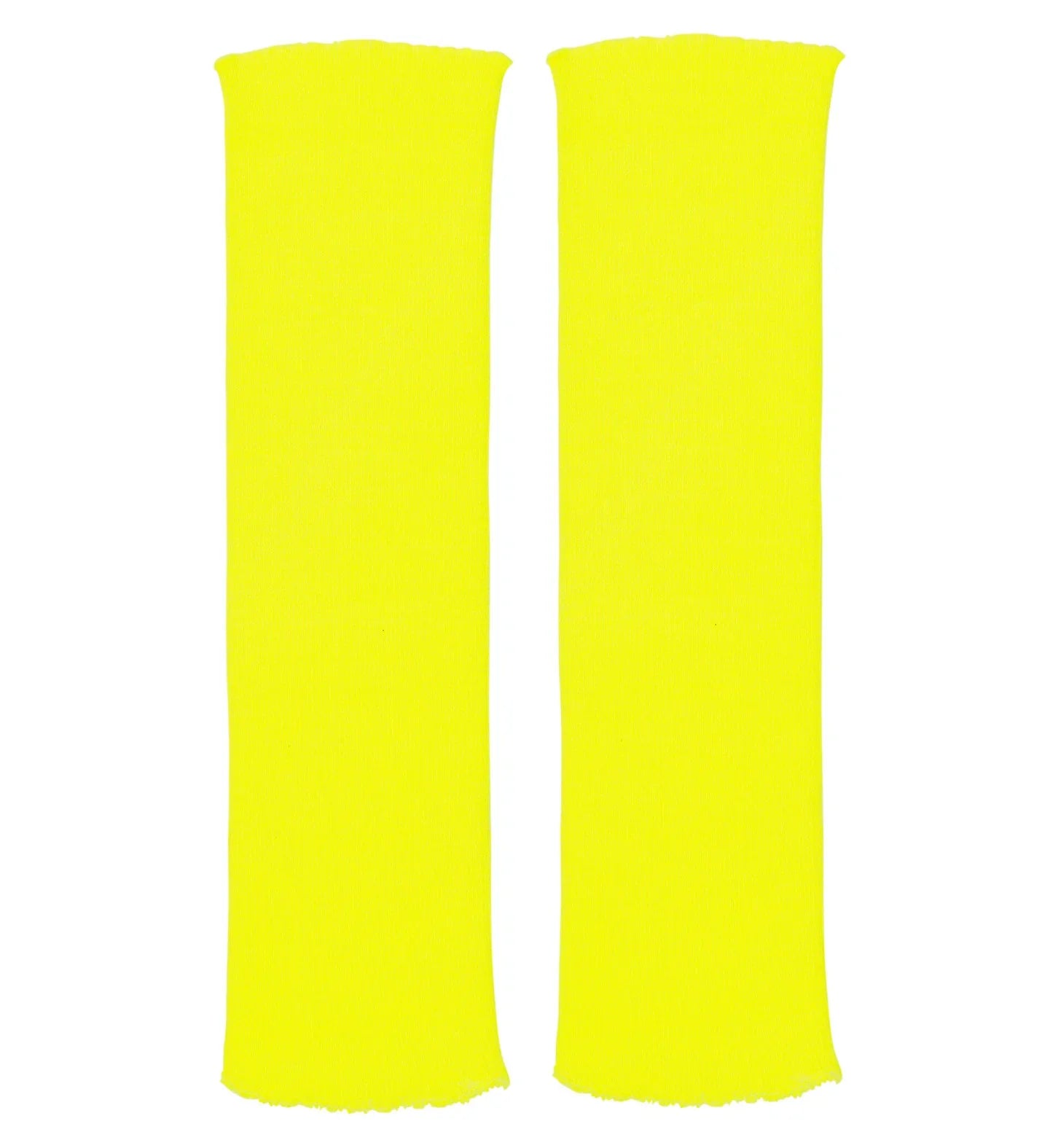 Calentadores Neón Años 80 en Colores Años 80 Widmann Amarillo