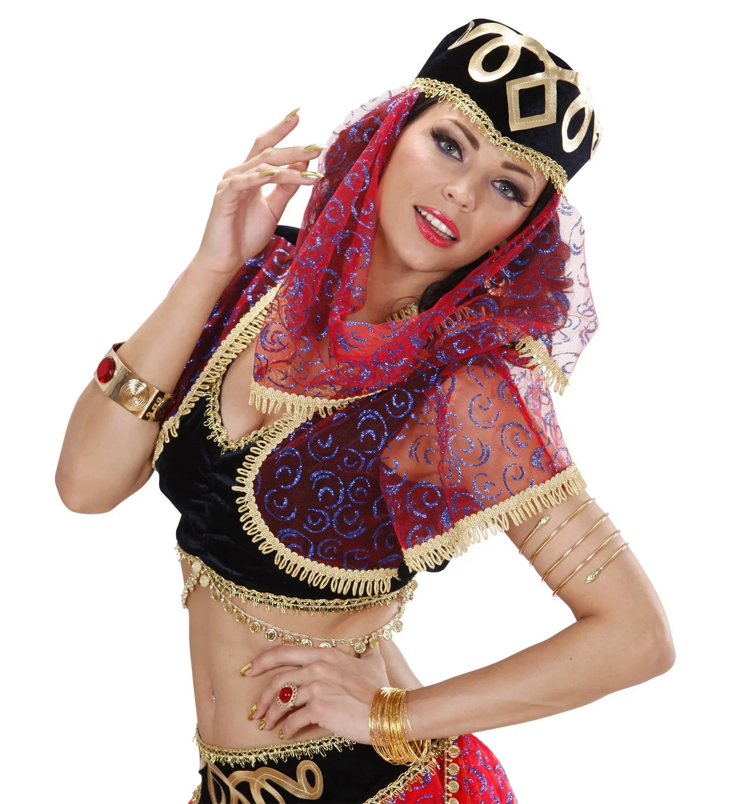 Brazalete de Egipcia Dorado de Serpiente Complementos Egipcios Widmann