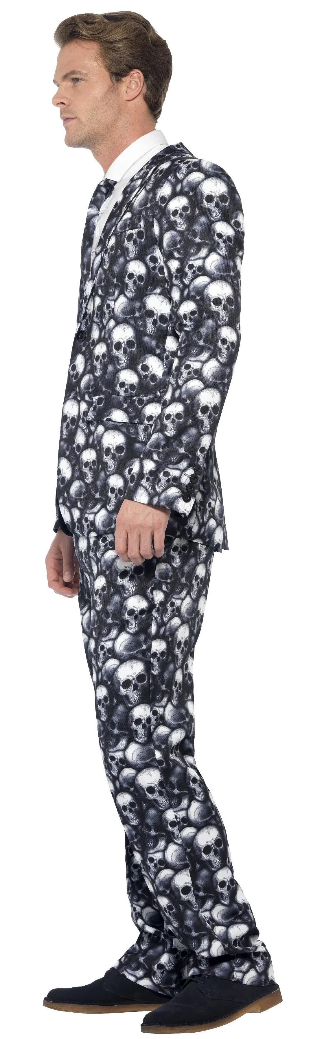 Traje de Calaveras para Hombre Disfraces Halloween Smiffys