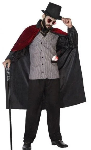 Disfraz de Jack el Destripador para Hombre Vampiros y vampiresas Atosa
