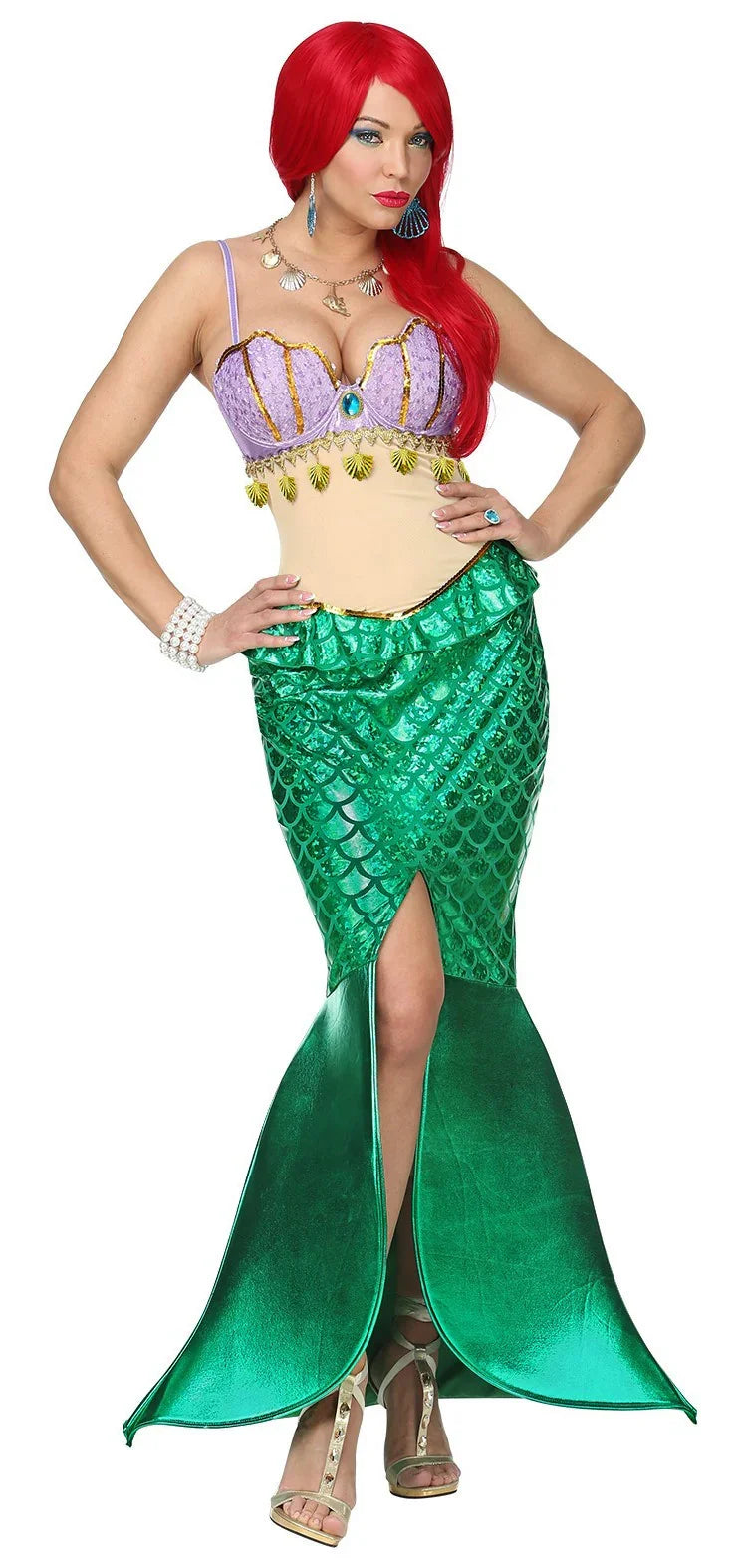 Disfraz de Sirenita Ariel para Mujer Sirena Widmann