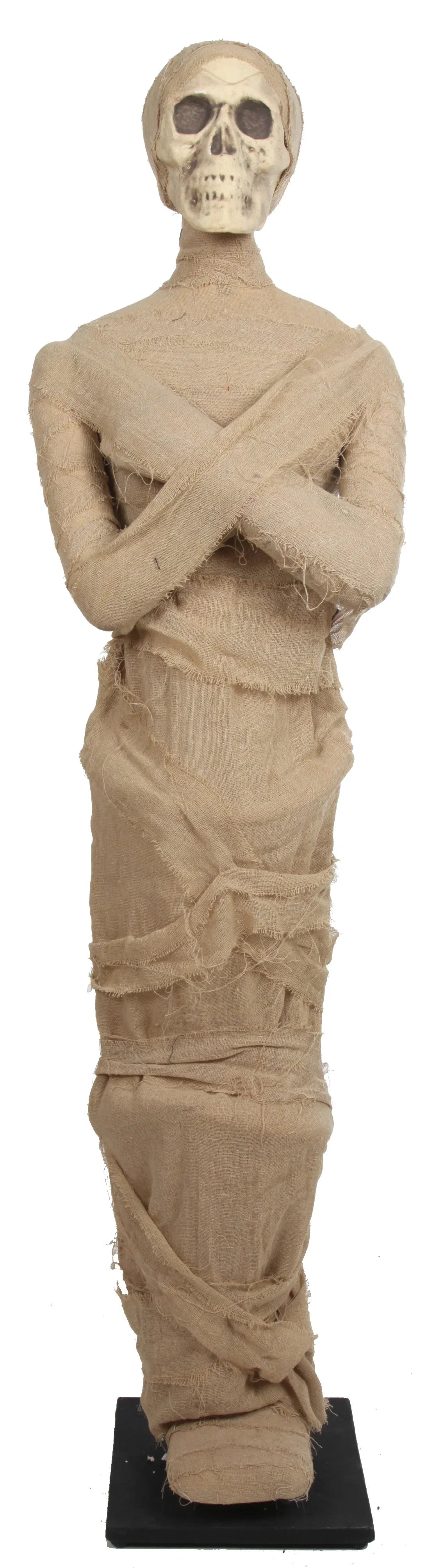 Momia Tamaño Real con Peana para Decoración Decoración Halloween EuroCarnavales