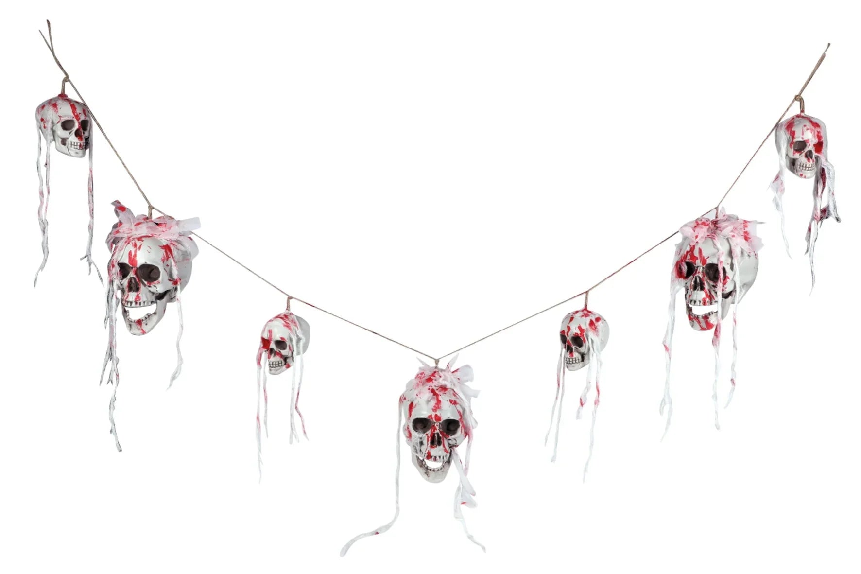 Guinalda con Calaveras Sangrientas Guirnaldas EuroCarnavales