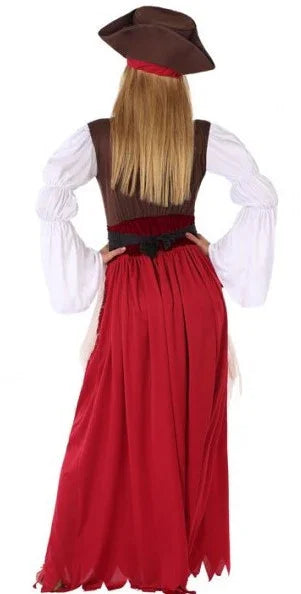 Disfraz de Pirata Corsaria para Niña Piratas Infantiles Atosa