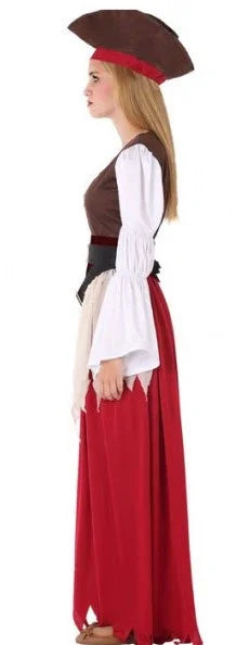 Disfraz de Pirata Corsaria para Niña Piratas Infantiles Atosa
