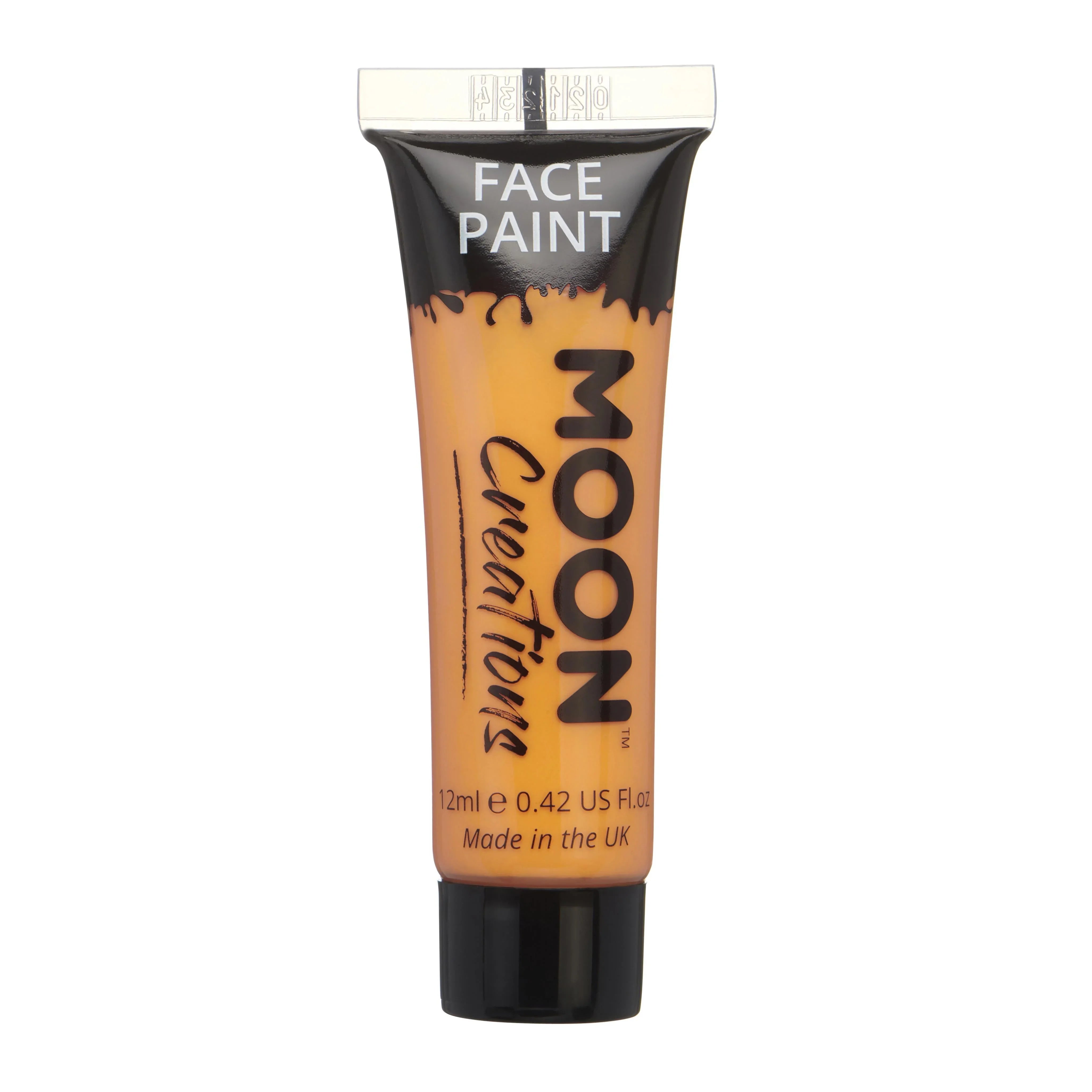 Pintura en Crema para Cara y Cuerpo en Colores Maquillaje en Crema Smiffys Naranja