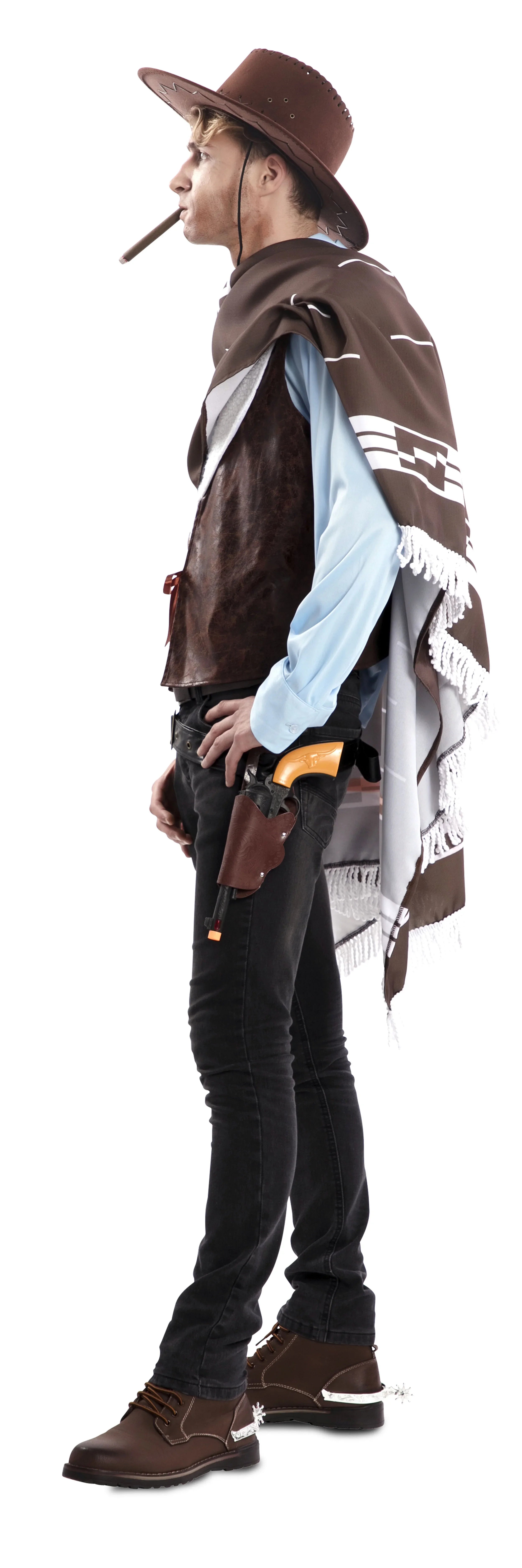 Disfraz de Vaquero Clint Eastwood para Hombre Vaquero EuroCarnavales