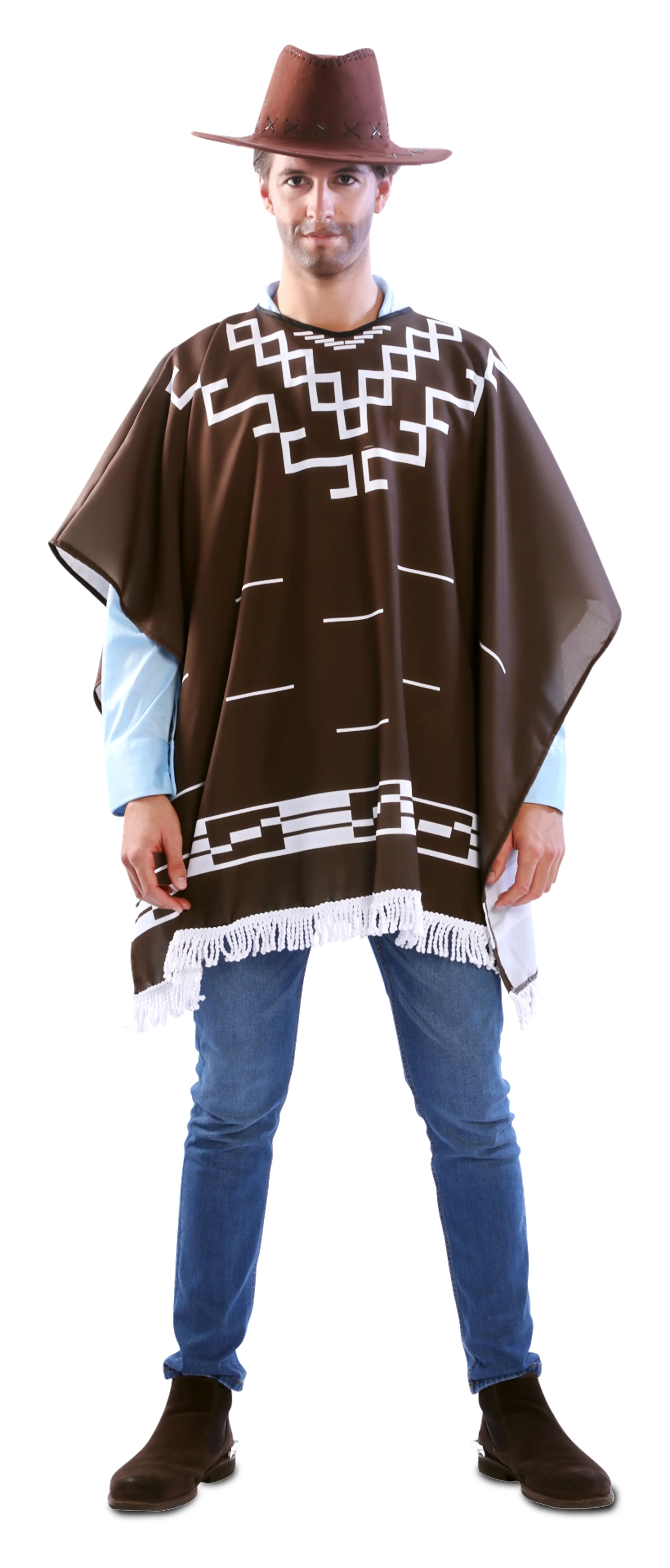 Disfraz de Vaquero Clint Eastwood para Hombre Vaquero EuroCarnavales