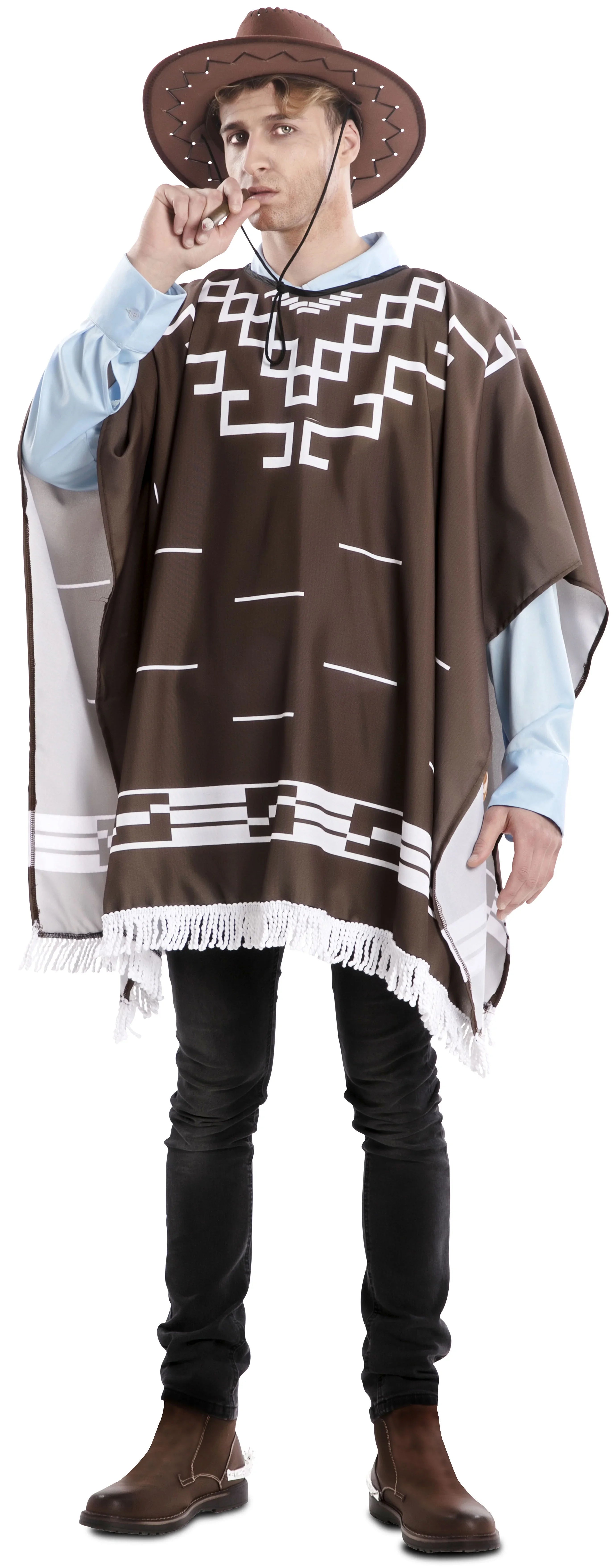 Disfraz de Vaquero Clint Eastwood para Hombre Vaquero EuroCarnavales