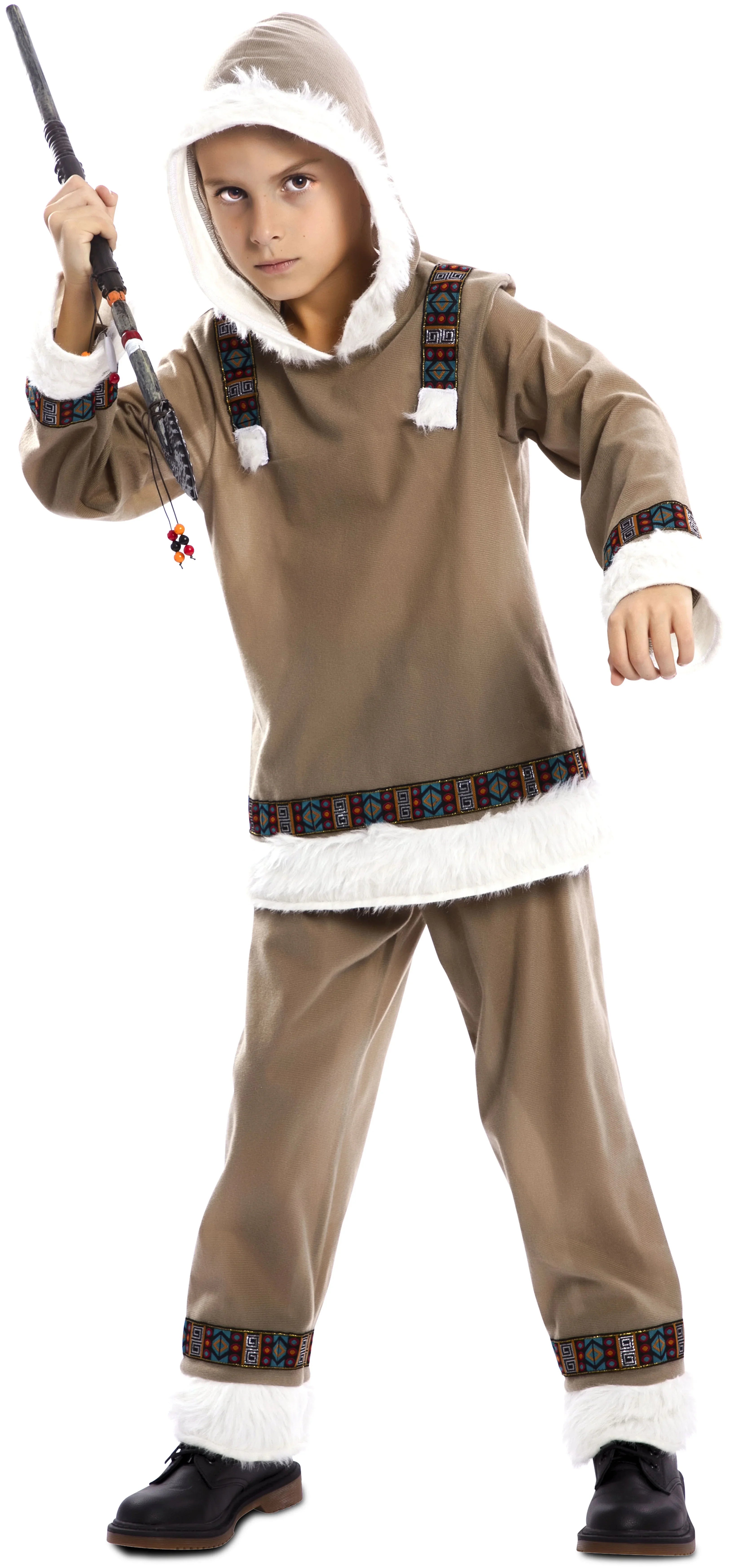 Disfraz de Esquimal Siberiano para Niño Esquimal EuroCarnavales