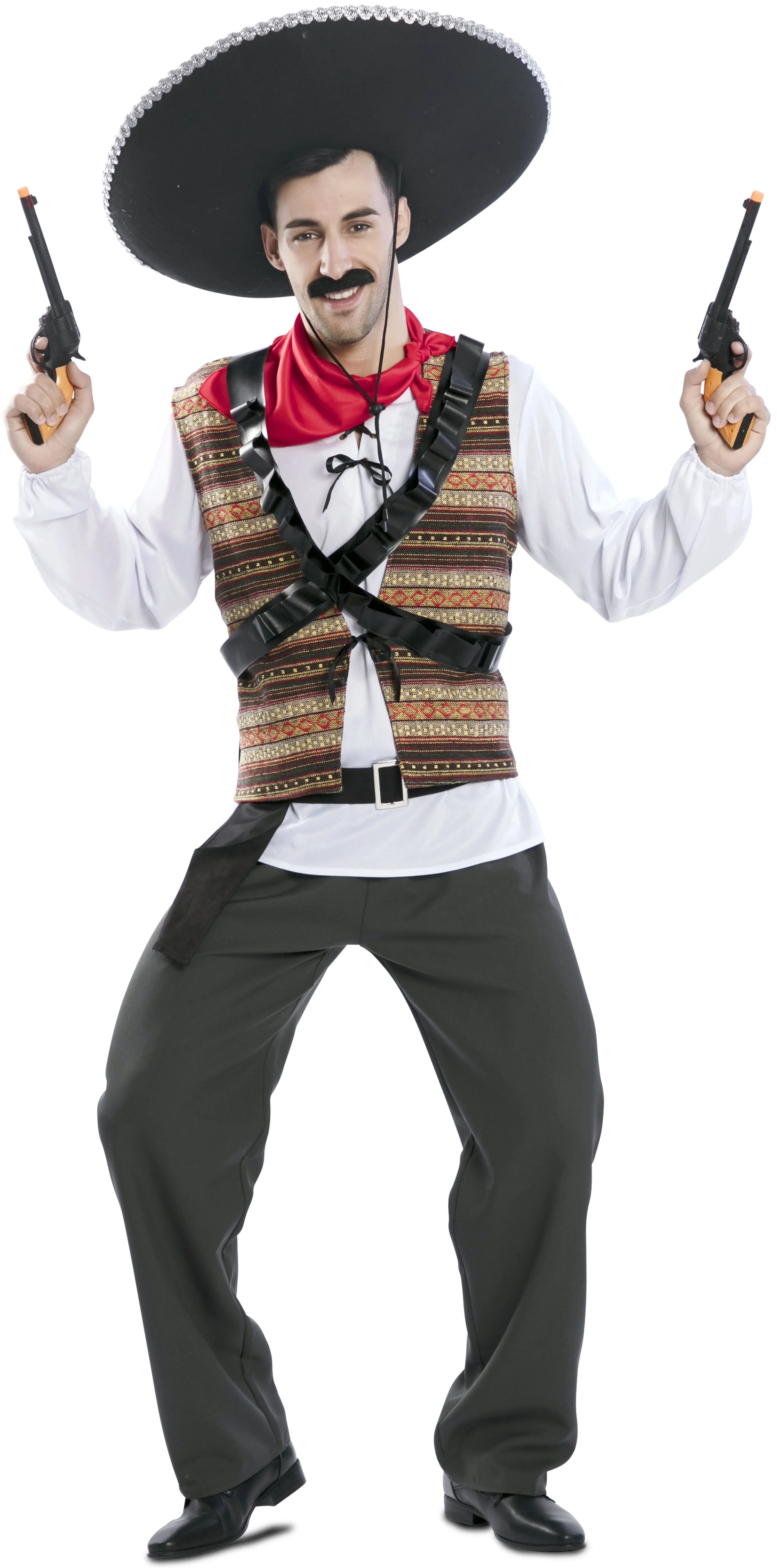 Disfraz de Pancho Villa para Adulto Mexicanos EuroCarnavales