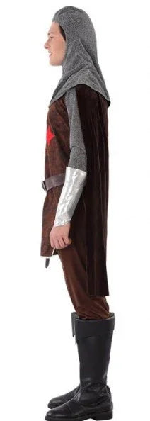 Disfraz de Caballero Medieval Cruzado para Niño Caballeros y Cruzados Medievales Atosa