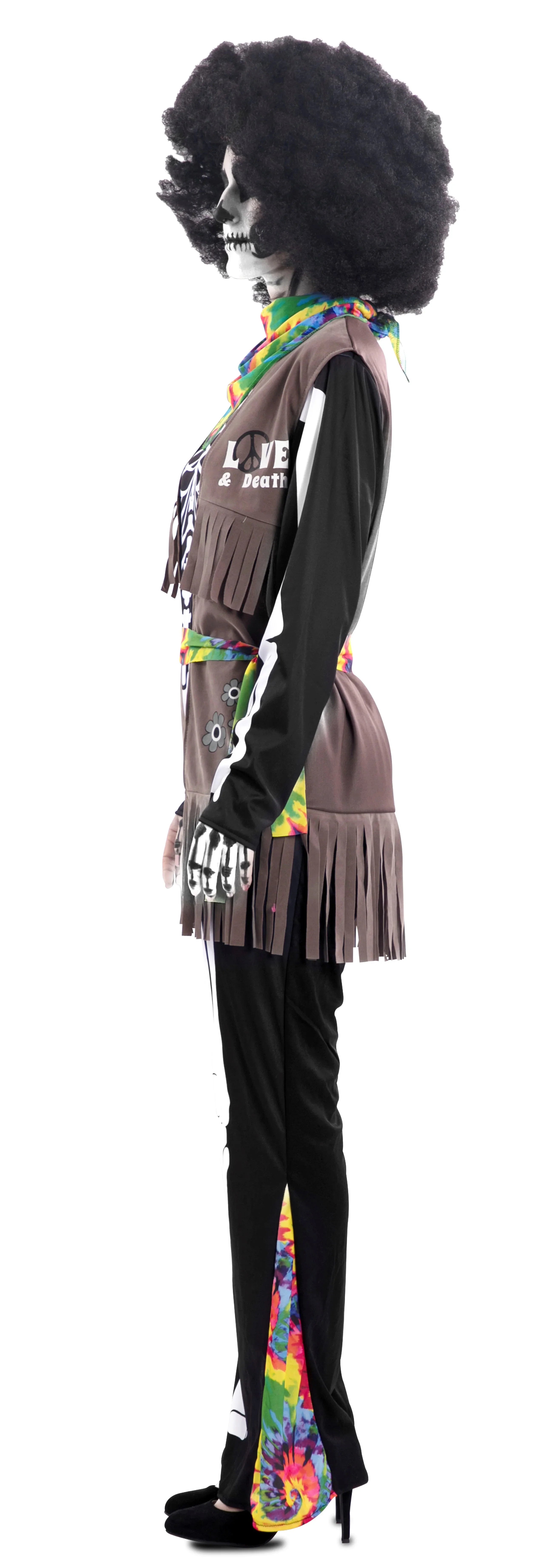 Disfraz de Esqueleto Hippie para Adulto Esqueletos EuroCarnavales