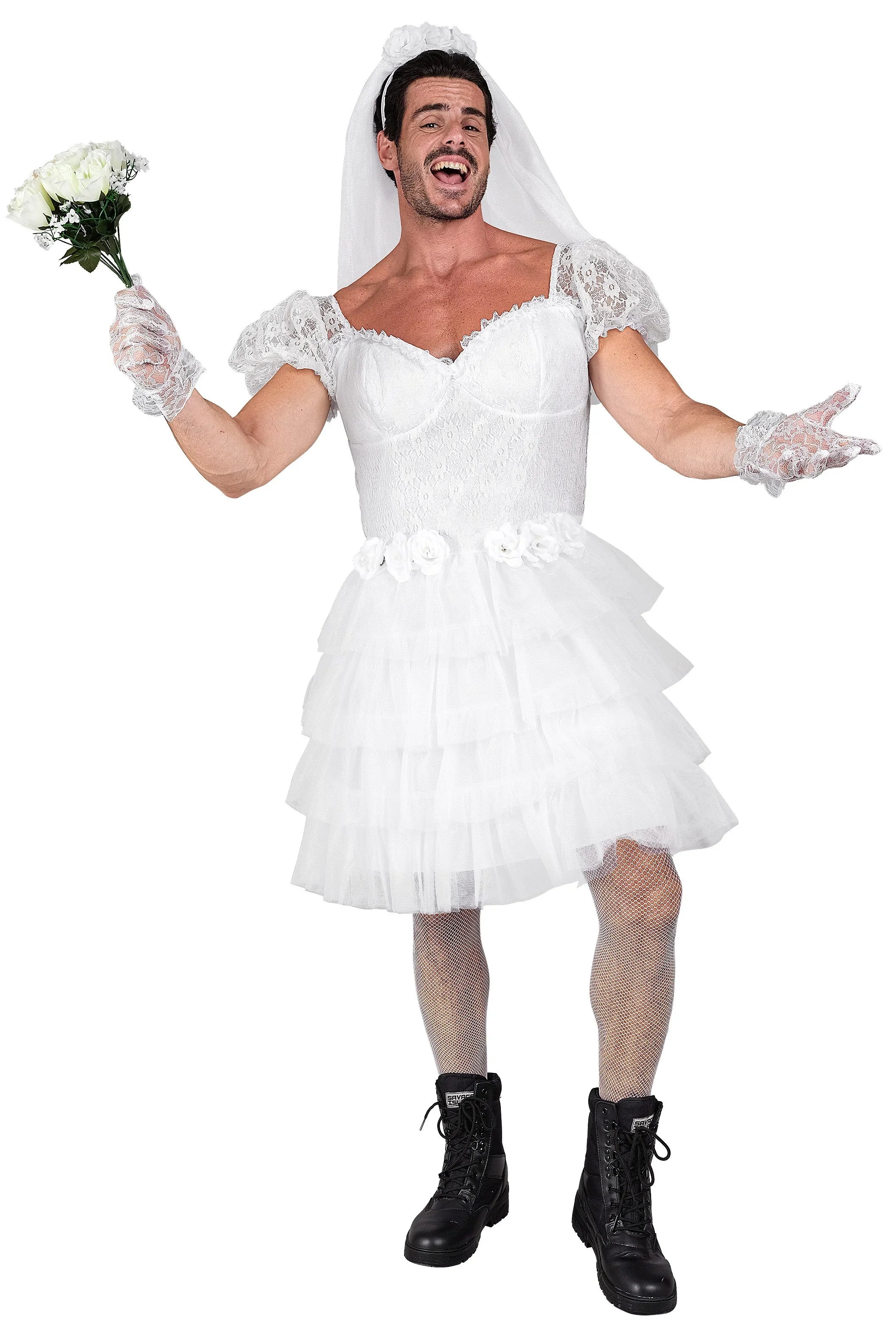 Disfraz de Novia Coqueta para Hombre Novias Widmann