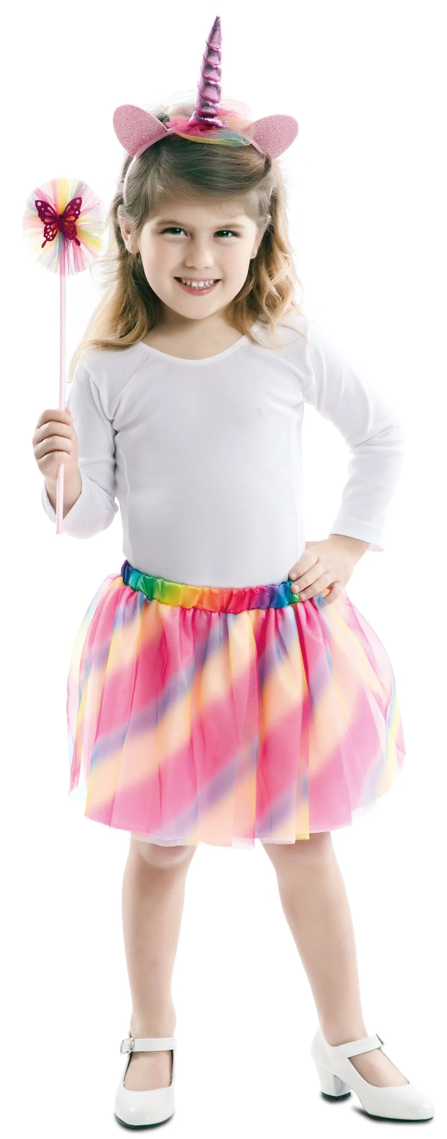 Kit de Unicornio Multicolor Infantil Unicornio EuroCarnavales