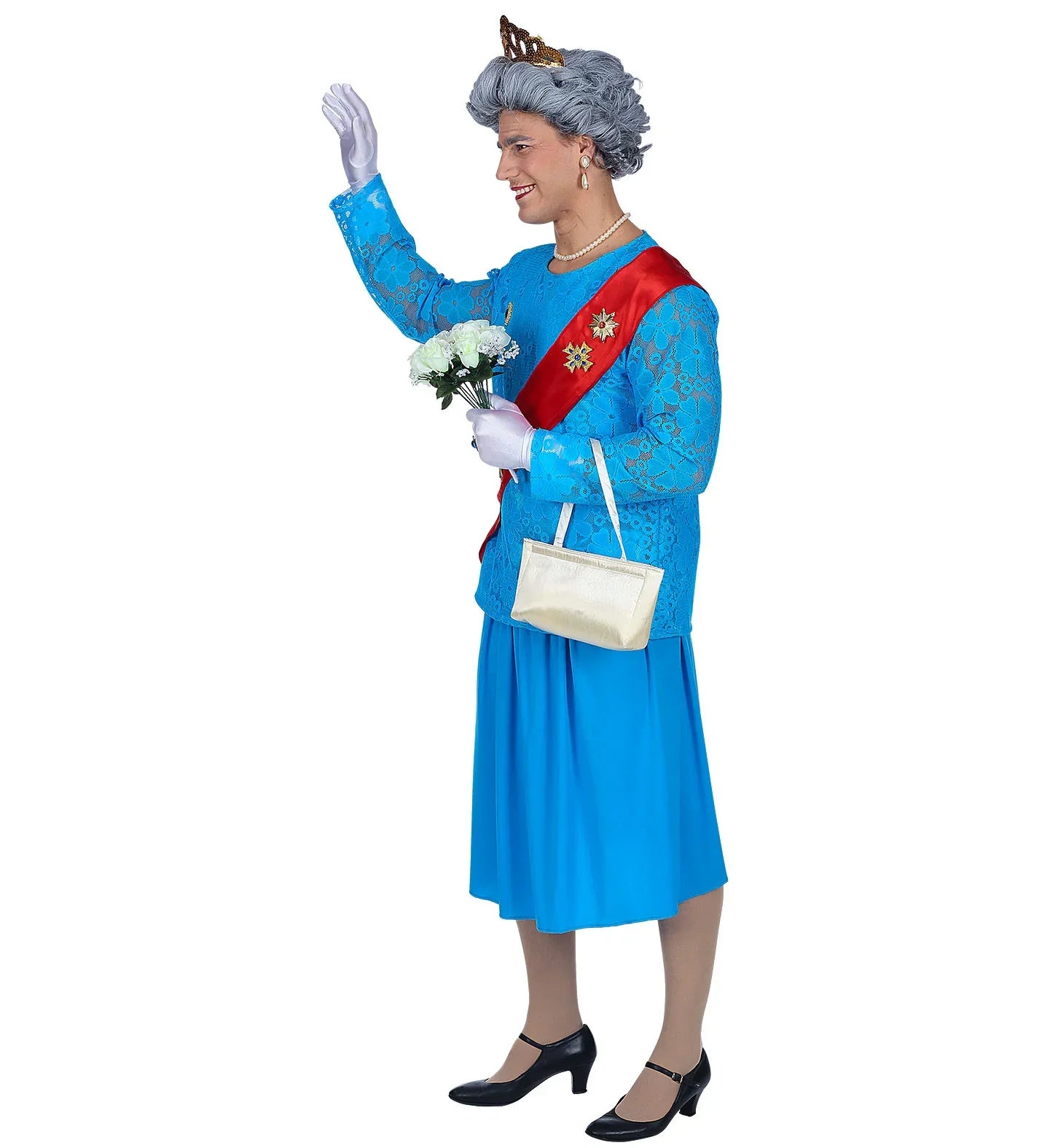 Disfraz de La Reina de Inglaterra para Adulto Disfraces Originales Widmann