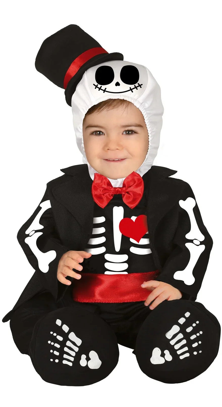 Disfraz de Esqueleto Jack Skellington para Bebé Esqueletos Guirca