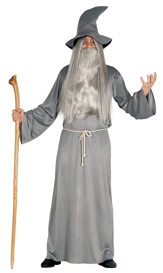 Disfraz de Gandalf el Gris para Adulto El Señor de los Anillos Guirca